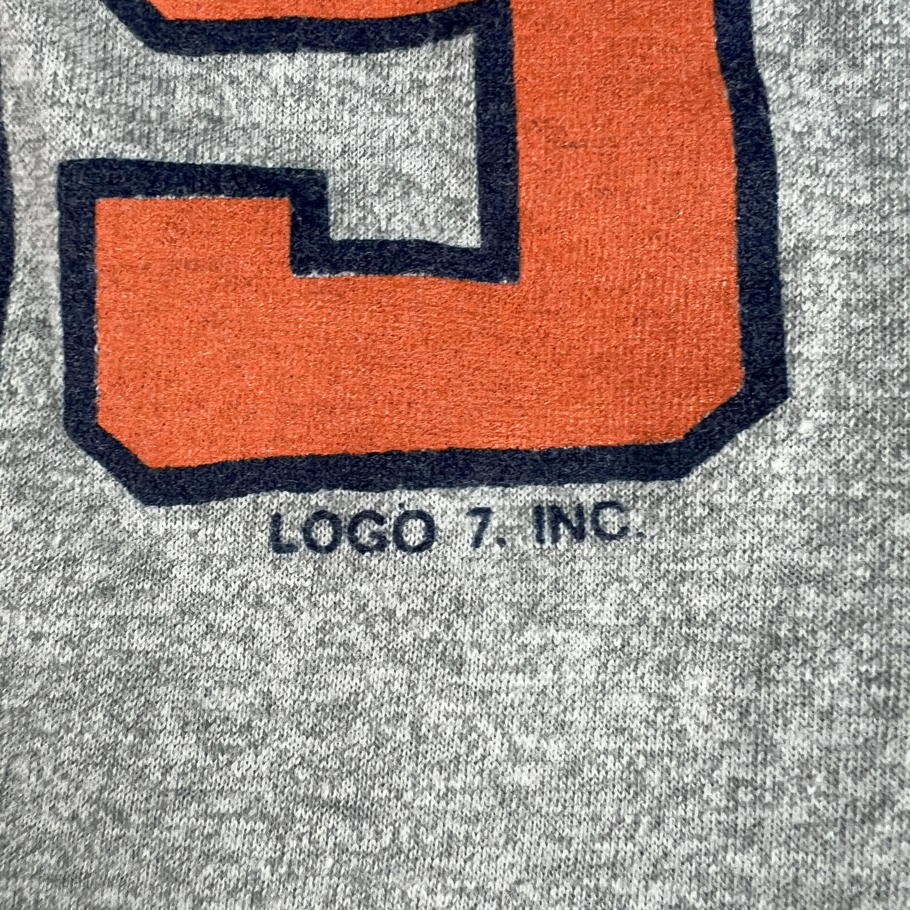 Logo 7 × NFL × Vintage VTG Logo 7 Chicago Bears Shirt Grey Faded Single Stitch Tee Size US S / EU 44-46 / 1 - 5 Thumbnail