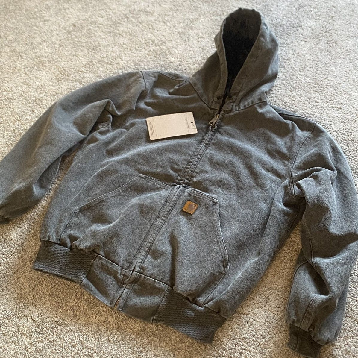 Carhartt Carharrt J130 Vintage Grey Jacket Size M Size US M / EU 48-50 / 2 - 6 Thumbnail