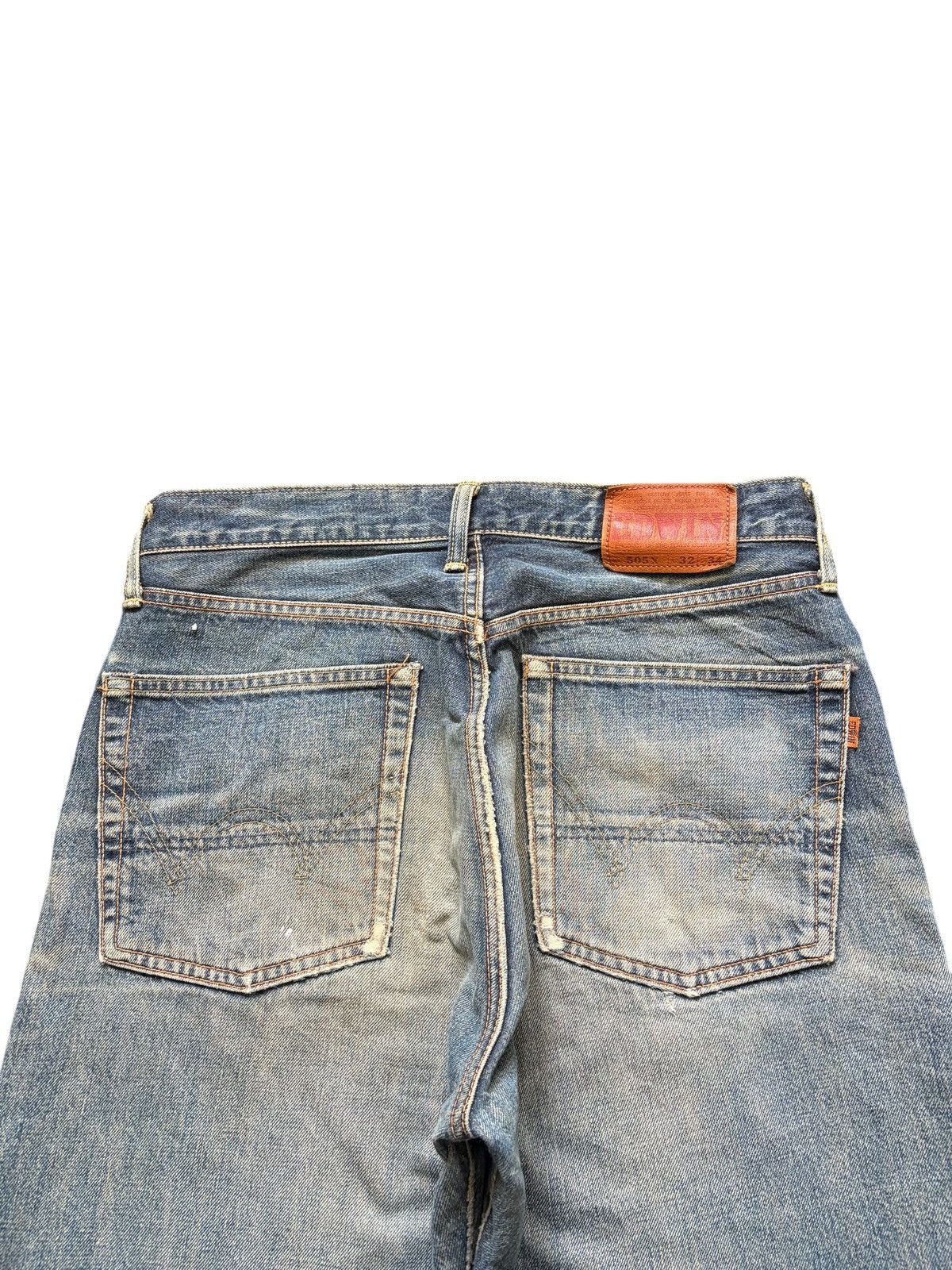 Edwin Japanese Edwin 505X Selvedge Rusty Wash Distressed Jeans Size US 31 - 4 Thumbnail