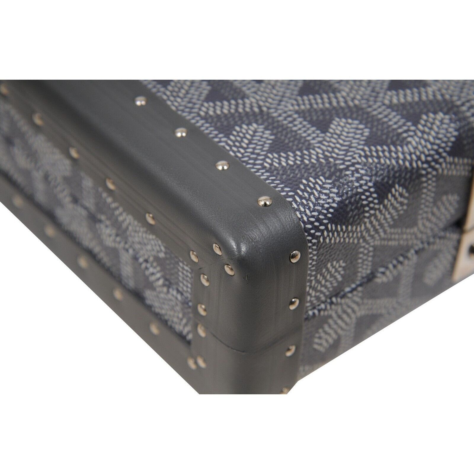 Goyard Saint Honore Trunk Bag Leather Gray Shoulder Rectangle Size ONE SIZE - 13 Thumbnail