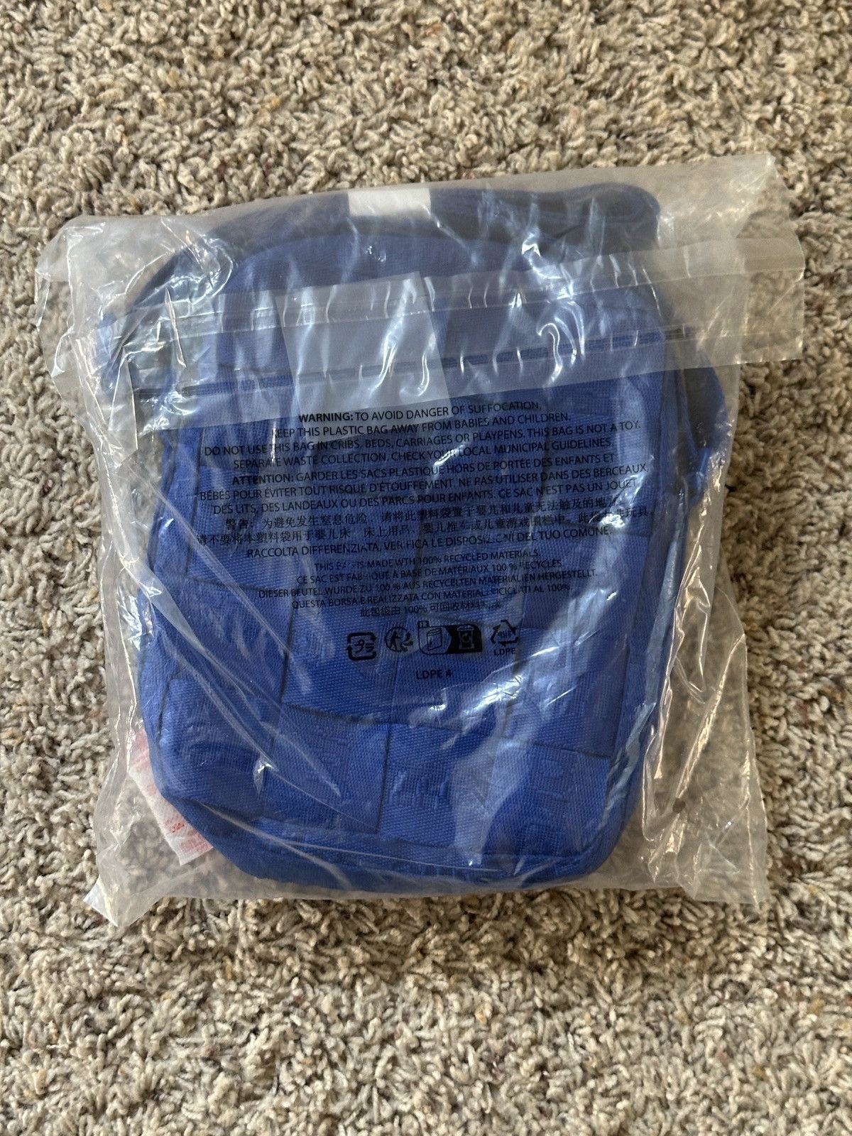 Supreme Supreme Woven Shoulder Bag - Royal Blue Size ONE SIZE - 3 Thumbnail