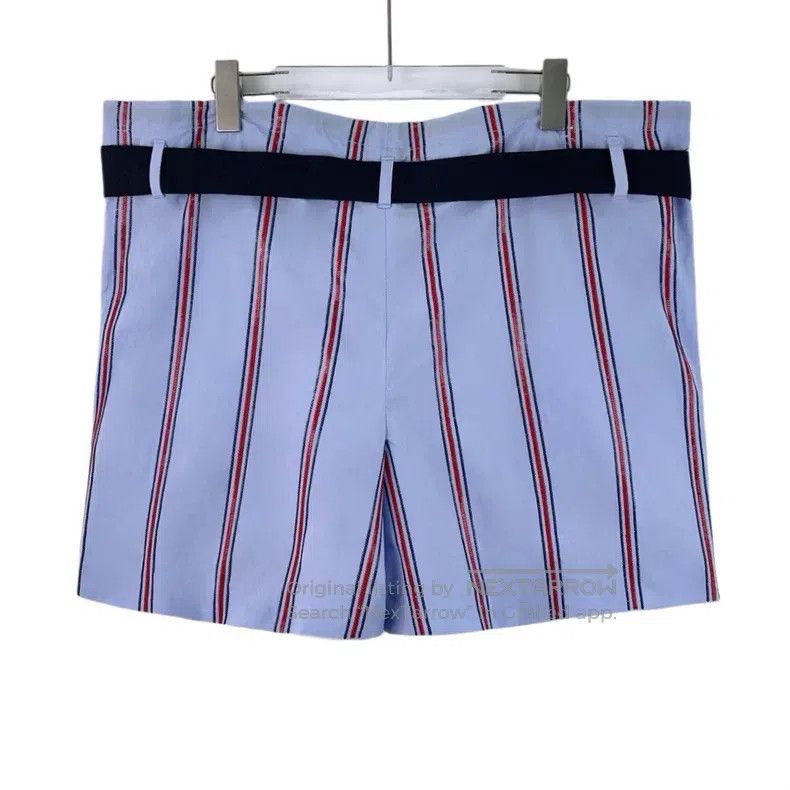 Brunello Cucinelli Brunello Cucinelli Cotton waist belt casual shorts with bl Size 25" / US 0 / IT 36 - 2 Thumbnail