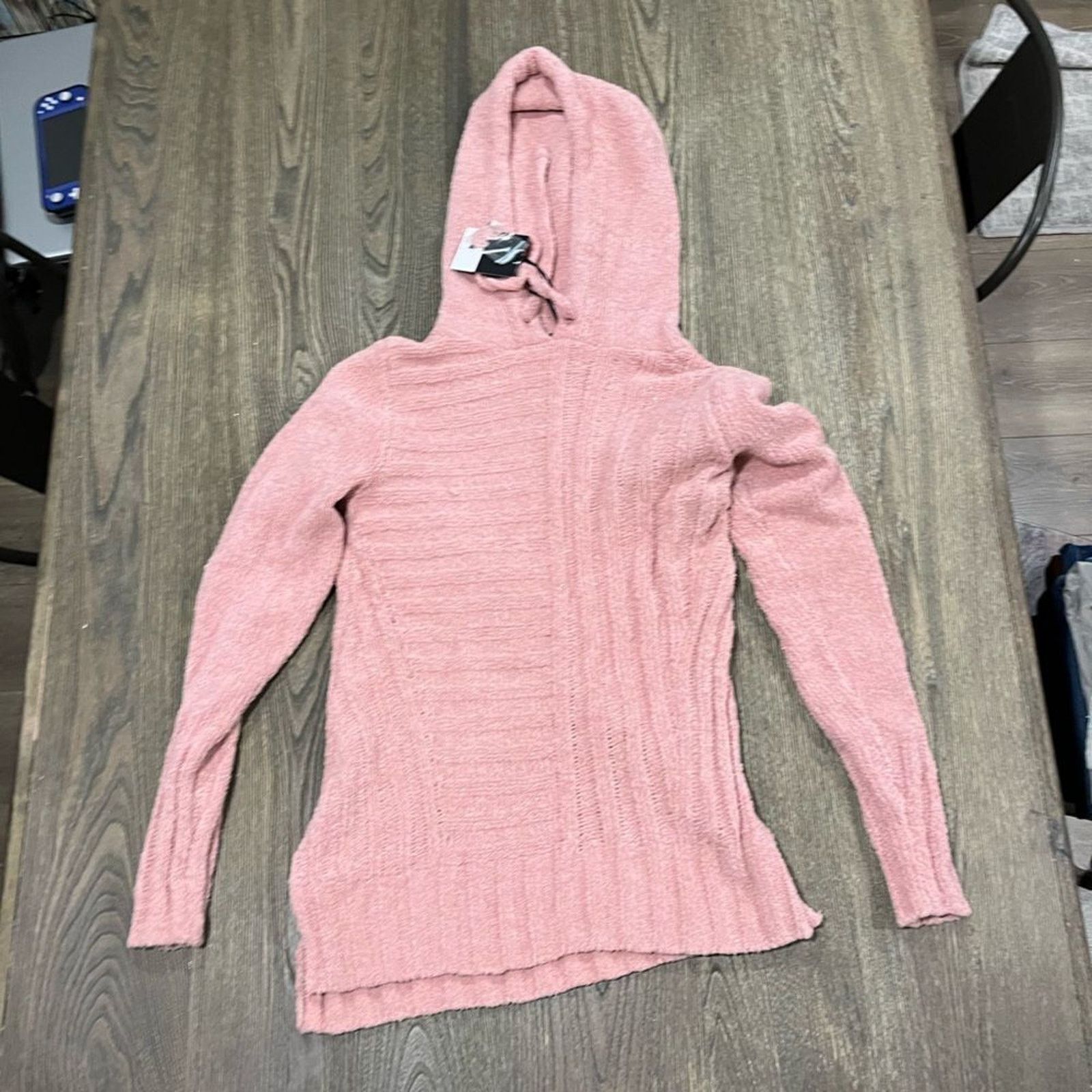 Vintage NWT Simply Vera Vera Wang Hooded Teddy Sweater Tunic XS Size XS / US 0-2 / IT 36-38 - 1 Thumbnail