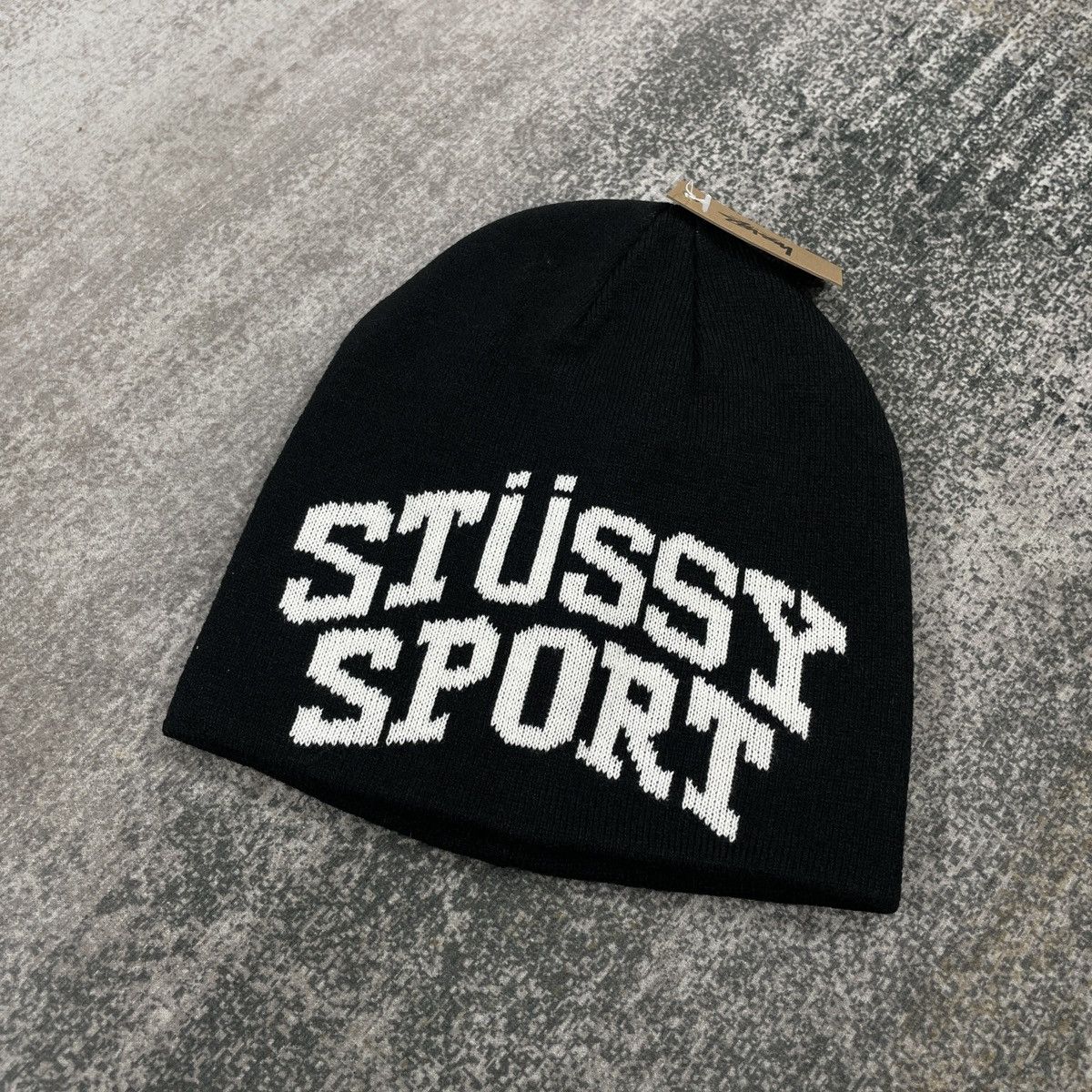 Other STUSSY SPORT JAQUARD BEANIE BLACK Size ONE SIZE - 1 Thumbnail