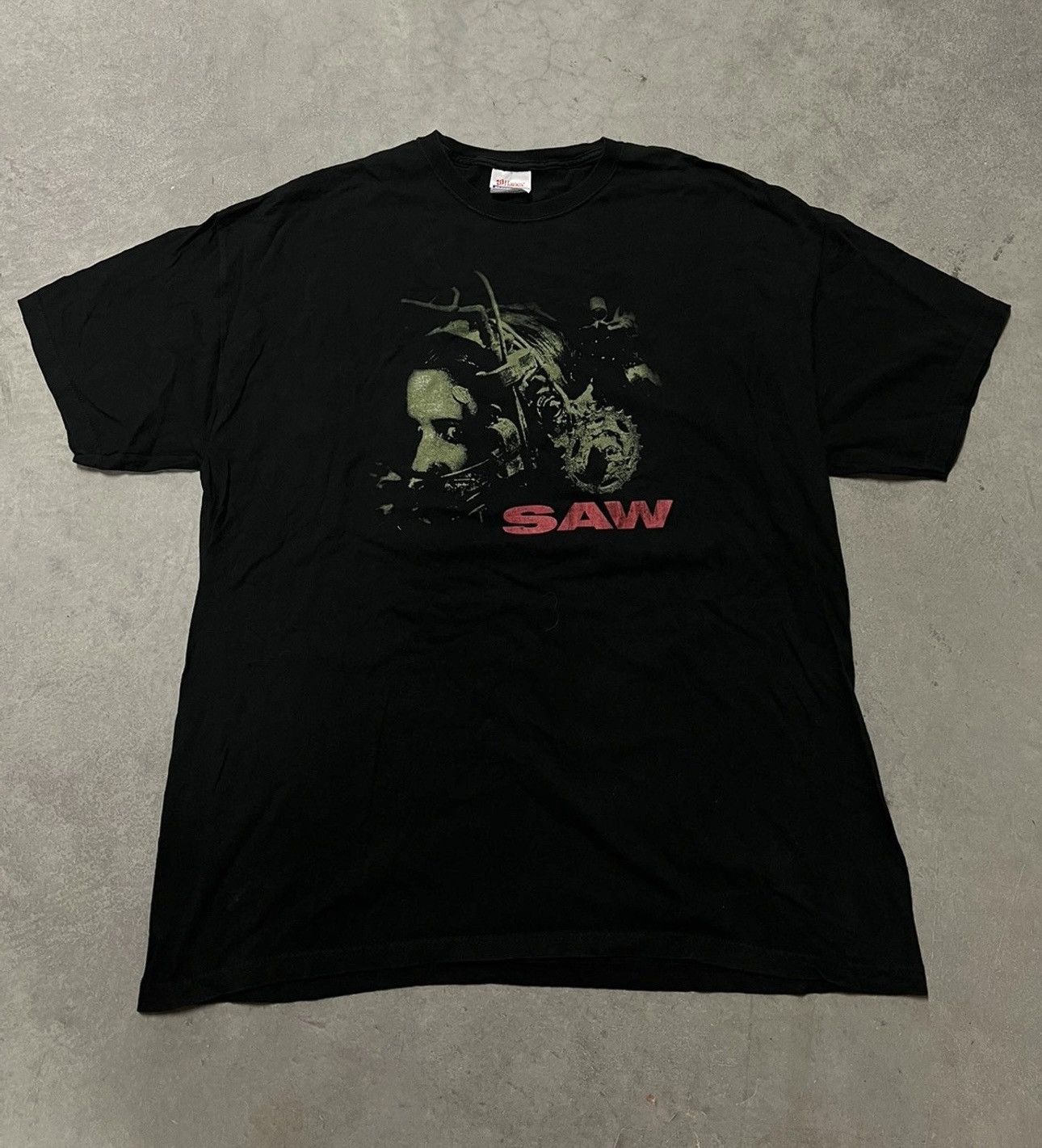 Vintage Saw Movie Promo T-shirt XL 2004 Jigsaw Reverse Bear Trap | Grailed