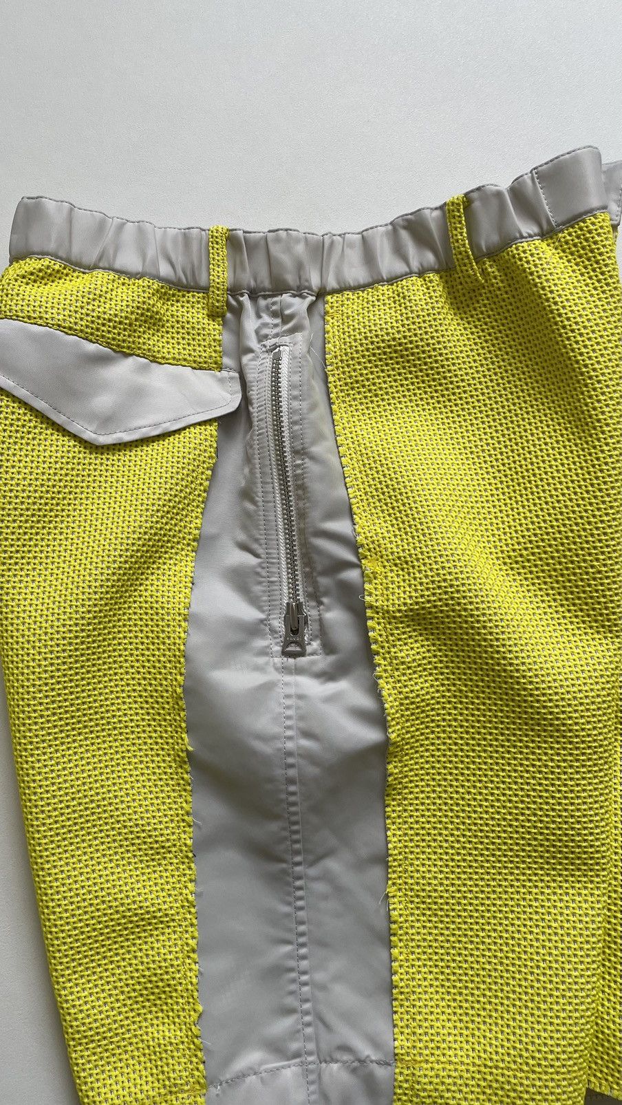 Sacai Reworked Neon Mesh/Nylon Military Shorts Size US 34 / EU 50 - 8 Thumbnail