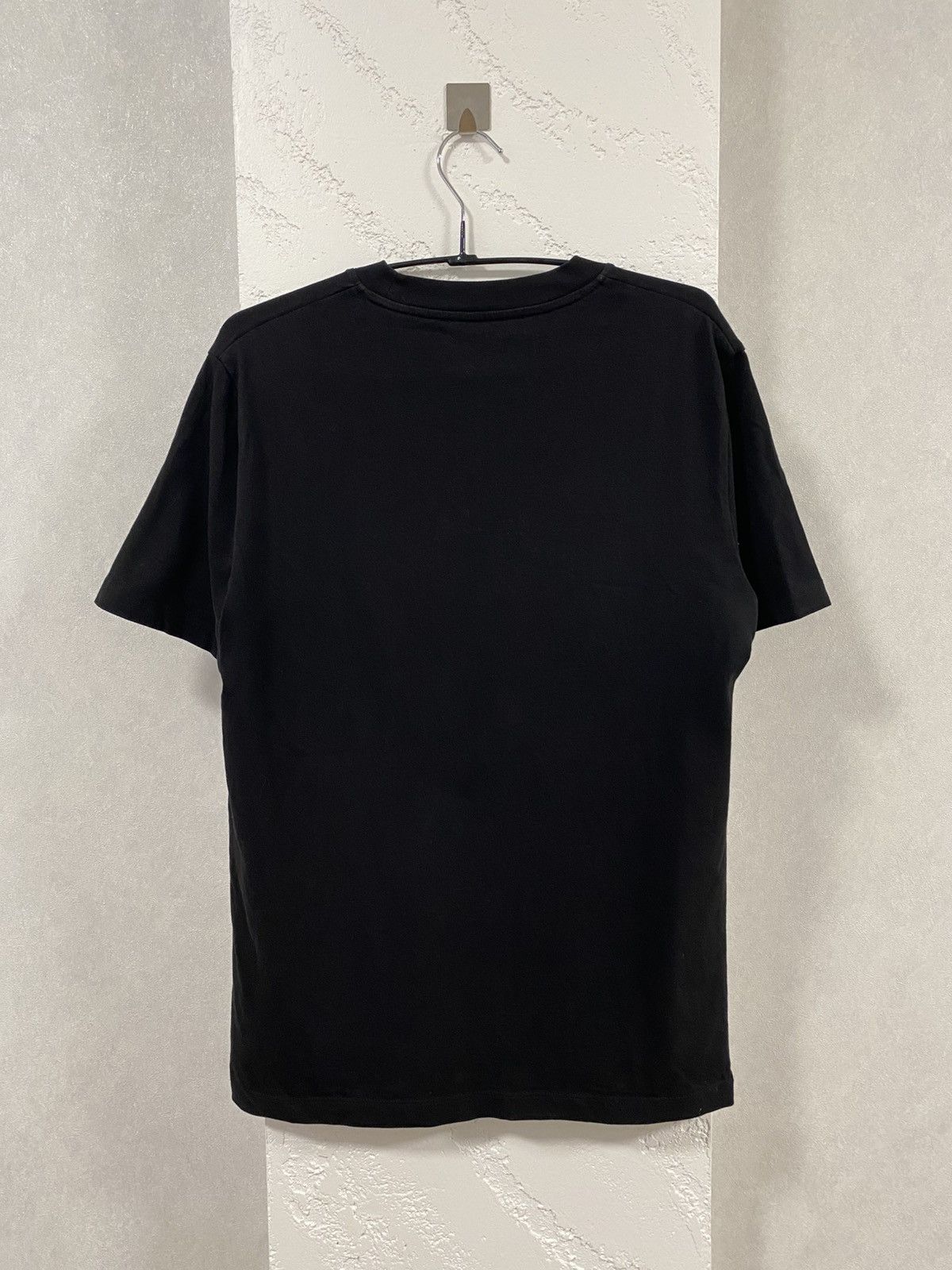 Alexander McQueen MCQ Neon Logo Embroidery Black T-shirt Size US M / EU 48-50 / 2 - 6 Thumbnail