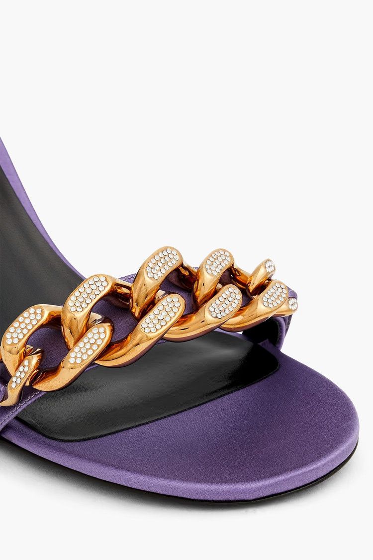 Versace o1y0226 Mules in Mauve/Gold Size US 7 / IT 37 - 2 Thumbnail