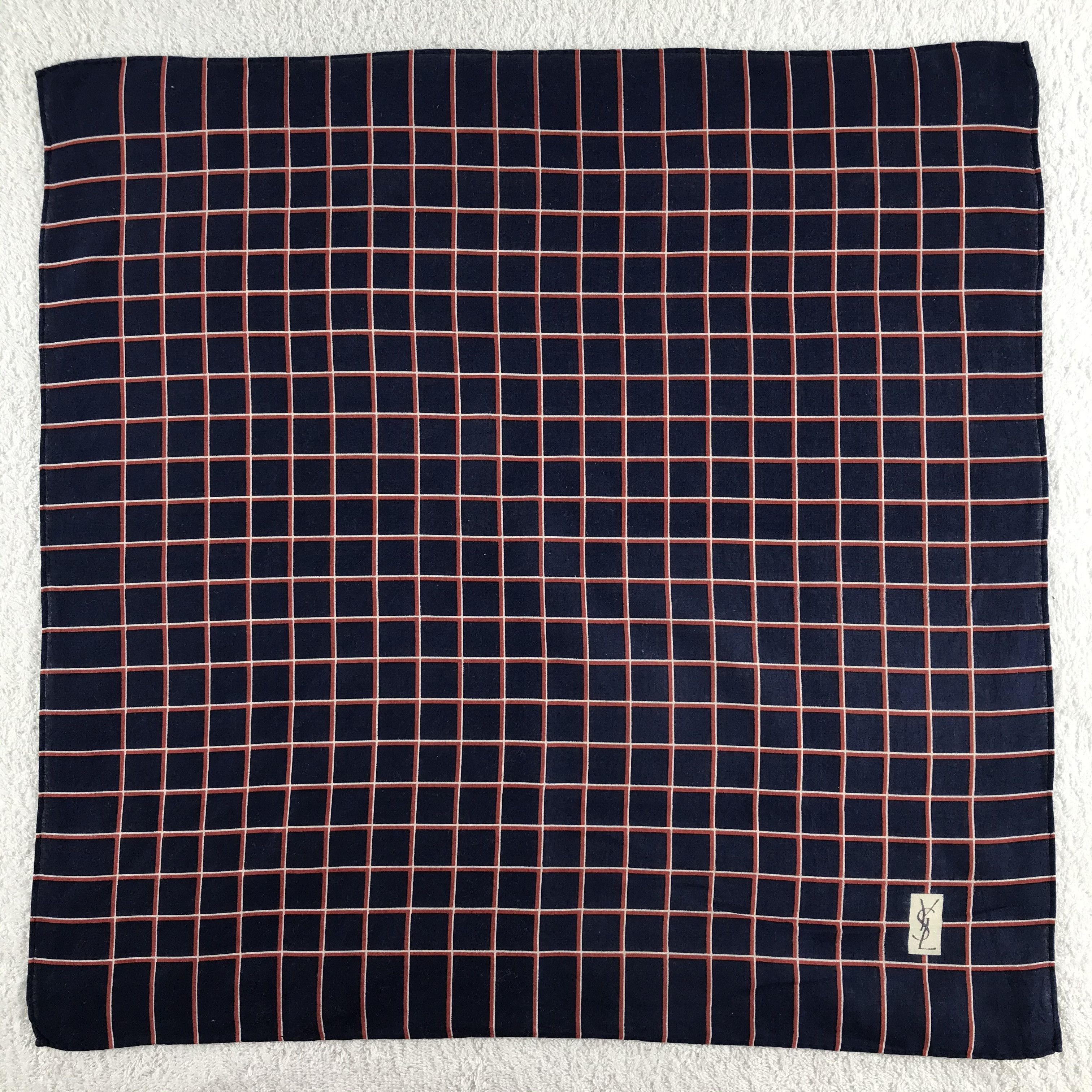 Vintage × Yves Saint Laurent Yves Saint Laurent Bandana/ Handkerchief / Neckerchief Size ONE SIZE - 3 Thumbnail