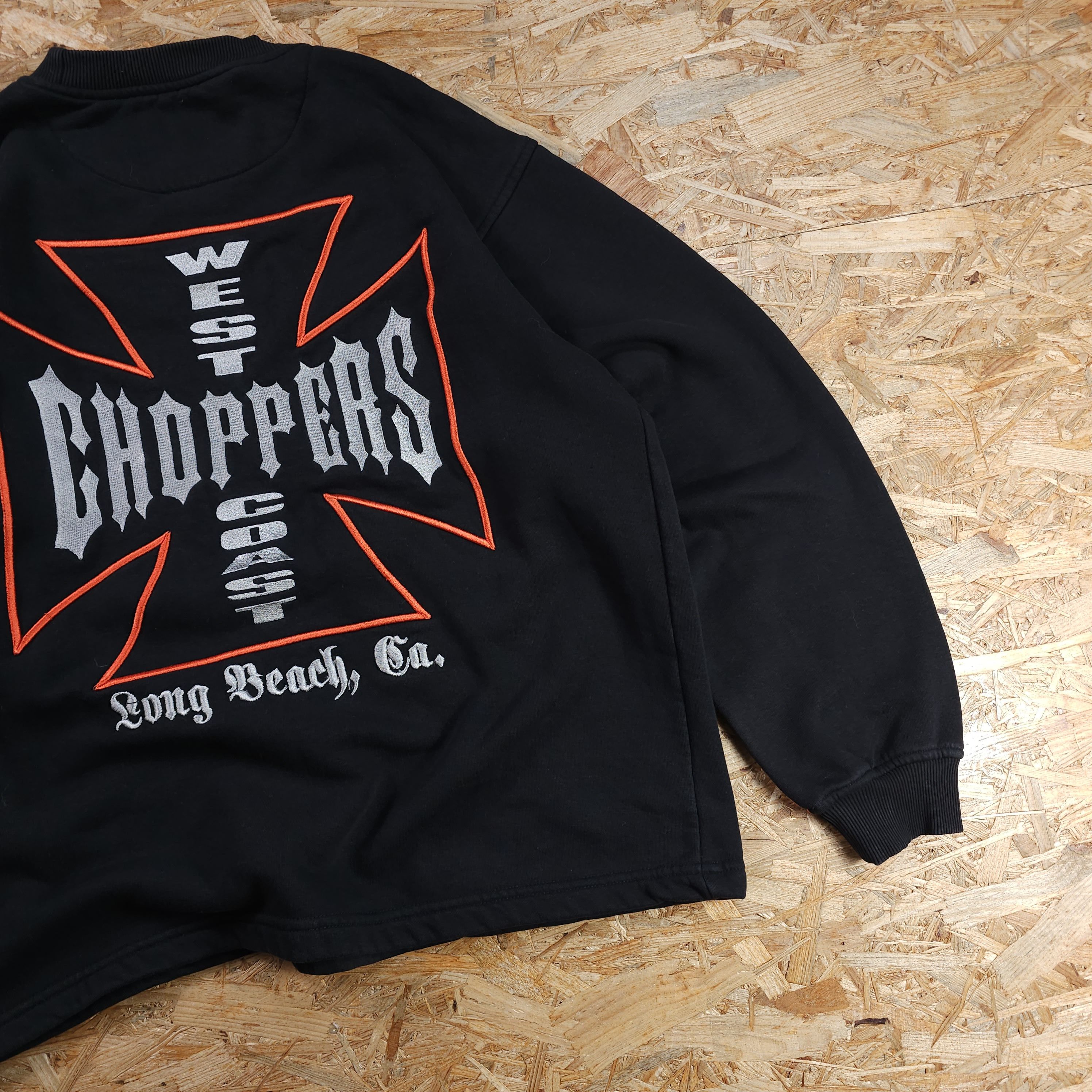 Japanese Brand West Coast Choppers Jesse James Vintage Sweatshirt Crewneck Size US L / EU 52-54 / 3 - 2 Thumbnail
