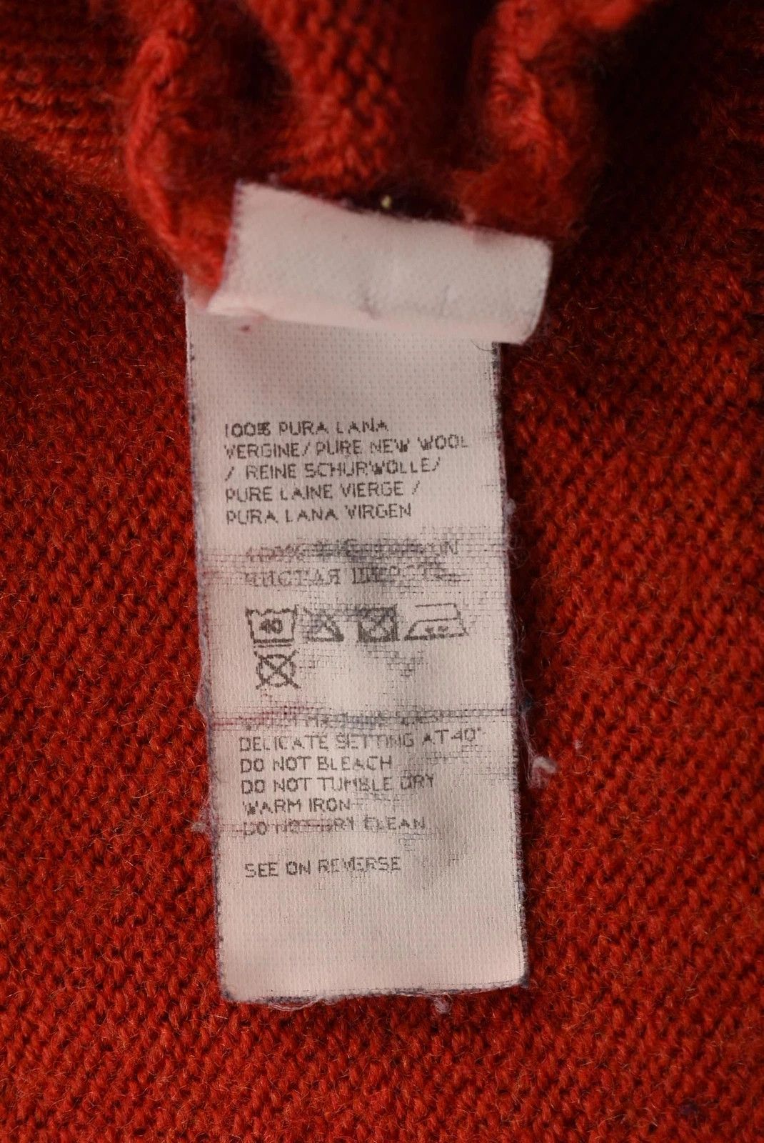 Paul & Shark Paul & Shark Yachting Quarter Zip Wool Sweater Red Size M Size US M / EU 48-50 / 2 - 7 Thumbnail