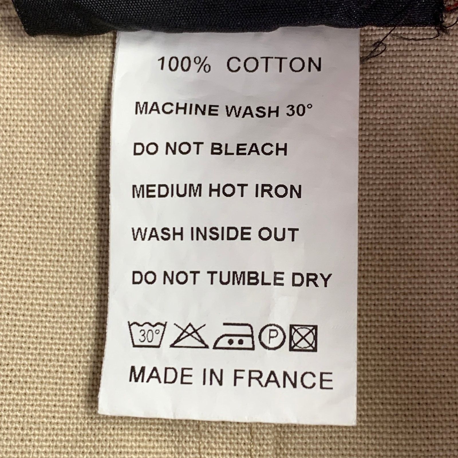 Vetra VETRA Size 36 Beige Cotton Two Pockets Vest Size 36R - 5 Thumbnail