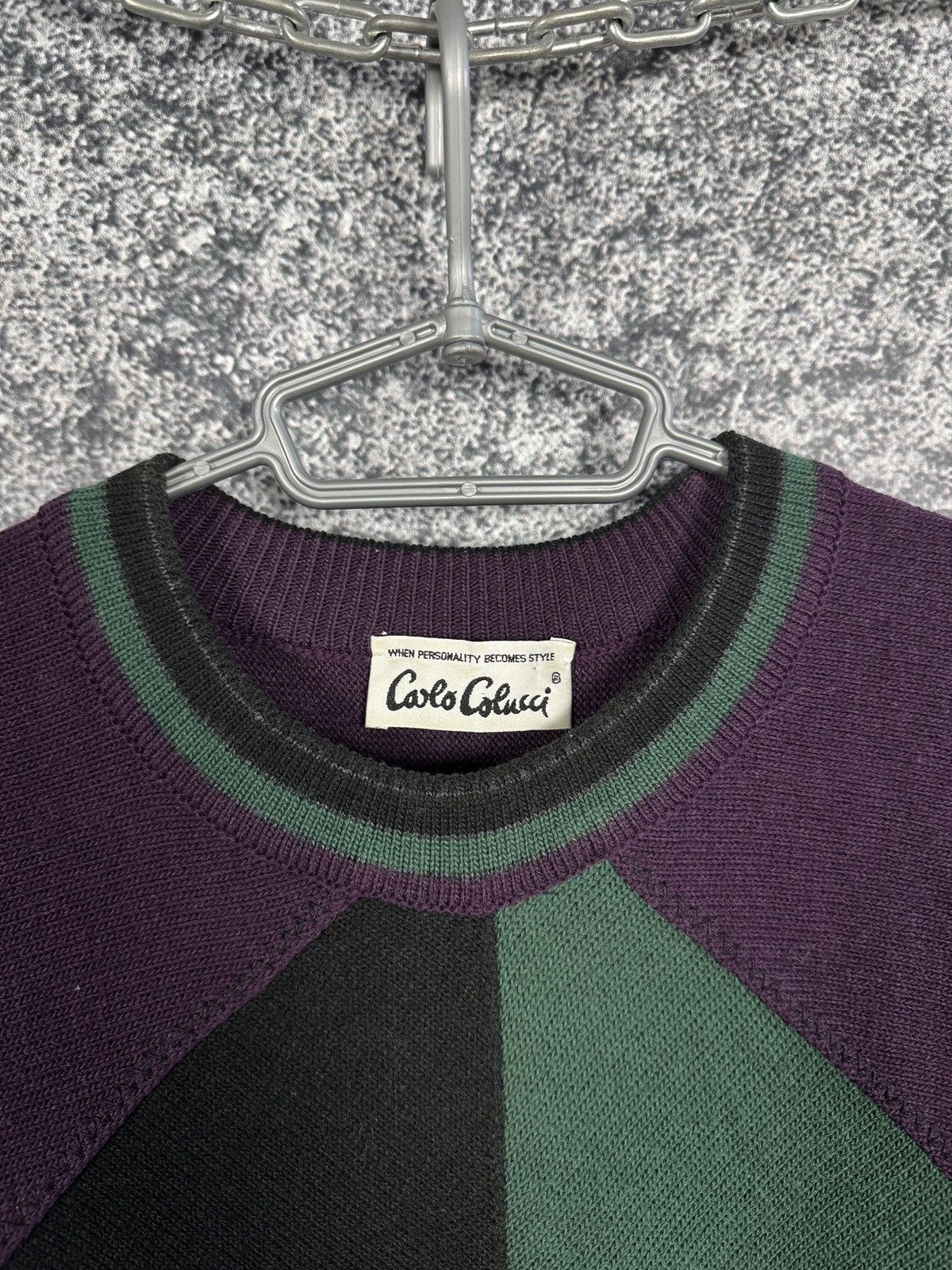 Carlo Colucci Carlo Colucci Wool Vintage 90s Sweater West Germany Size 52 Size US L / EU 52-54 / 3 - 8 Thumbnail