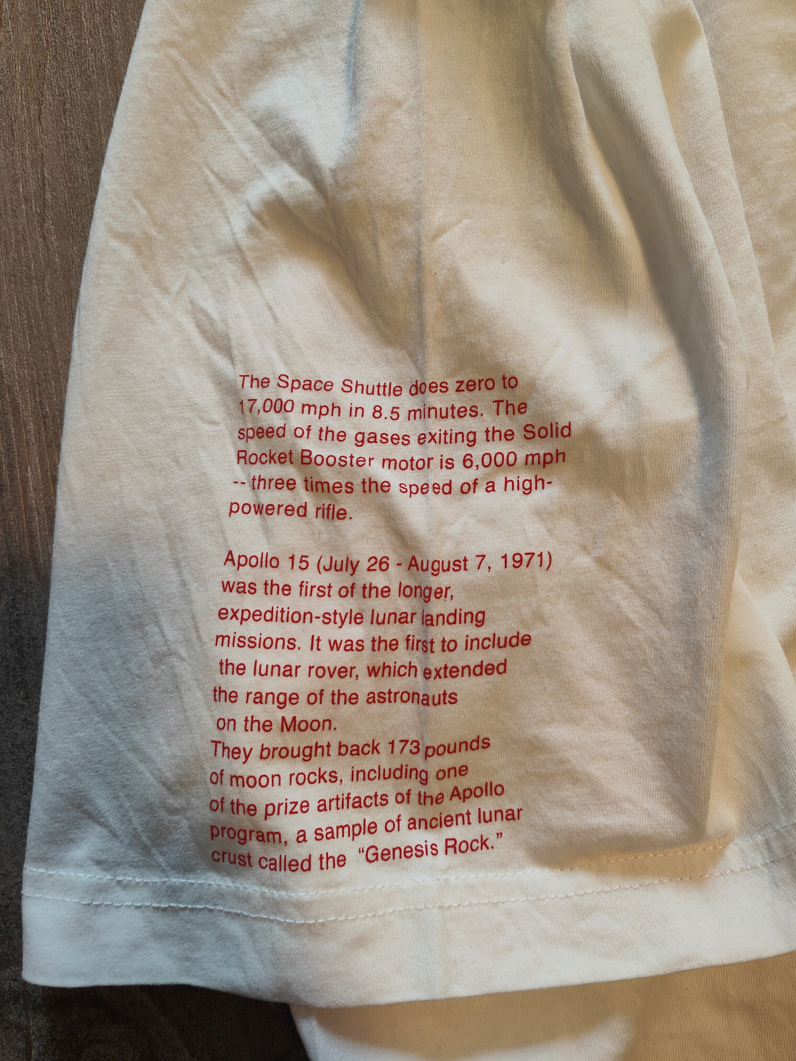 Heron Preston Heron Preston NASA T-Shirt Size US L / EU 52-54 / 3 - 6 Thumbnail