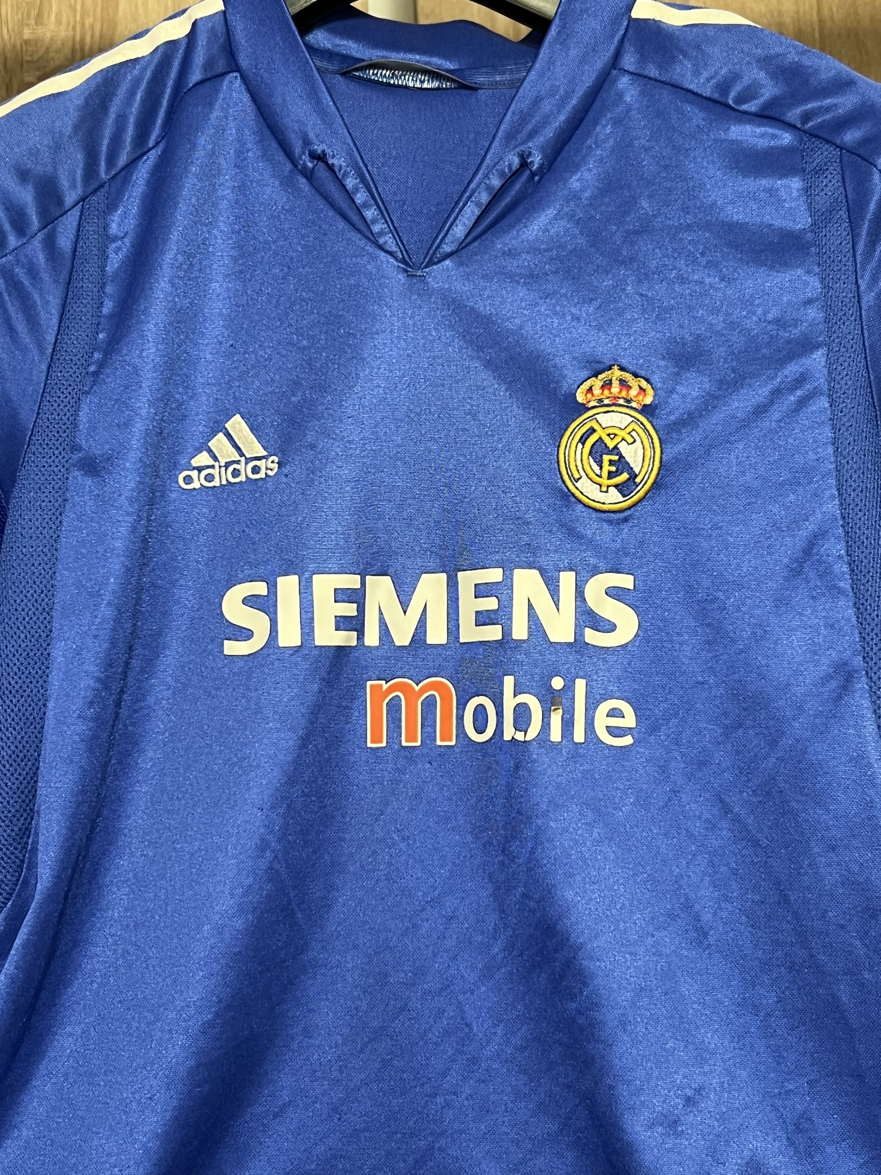 Adidas Adidas Real Madrid 2004/2005 Third Jersey T-Shirt Size US XXS / EU 40 - 6 Thumbnail