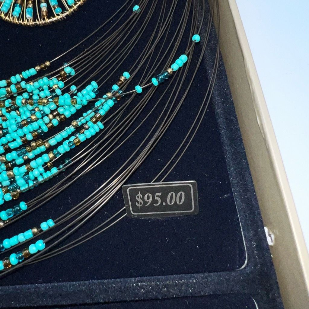 Bella Del Mar Vintage Turquoise and Wire Jewelry Suite