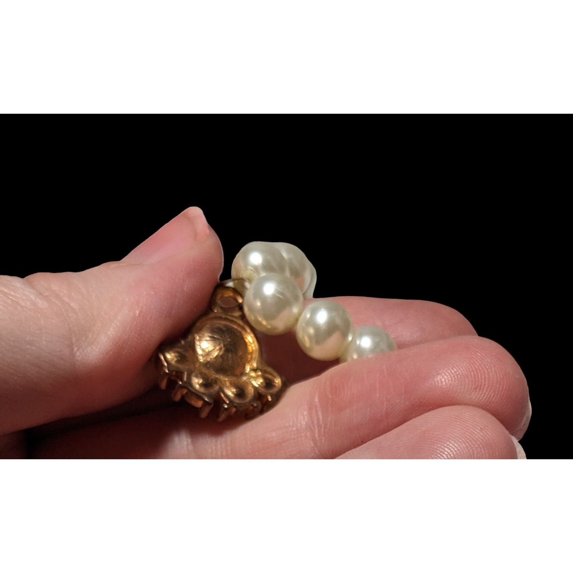 Other Vintage Regency Style Pearl Bridal Necklace Size ONE SIZE - 6 Thumbnail