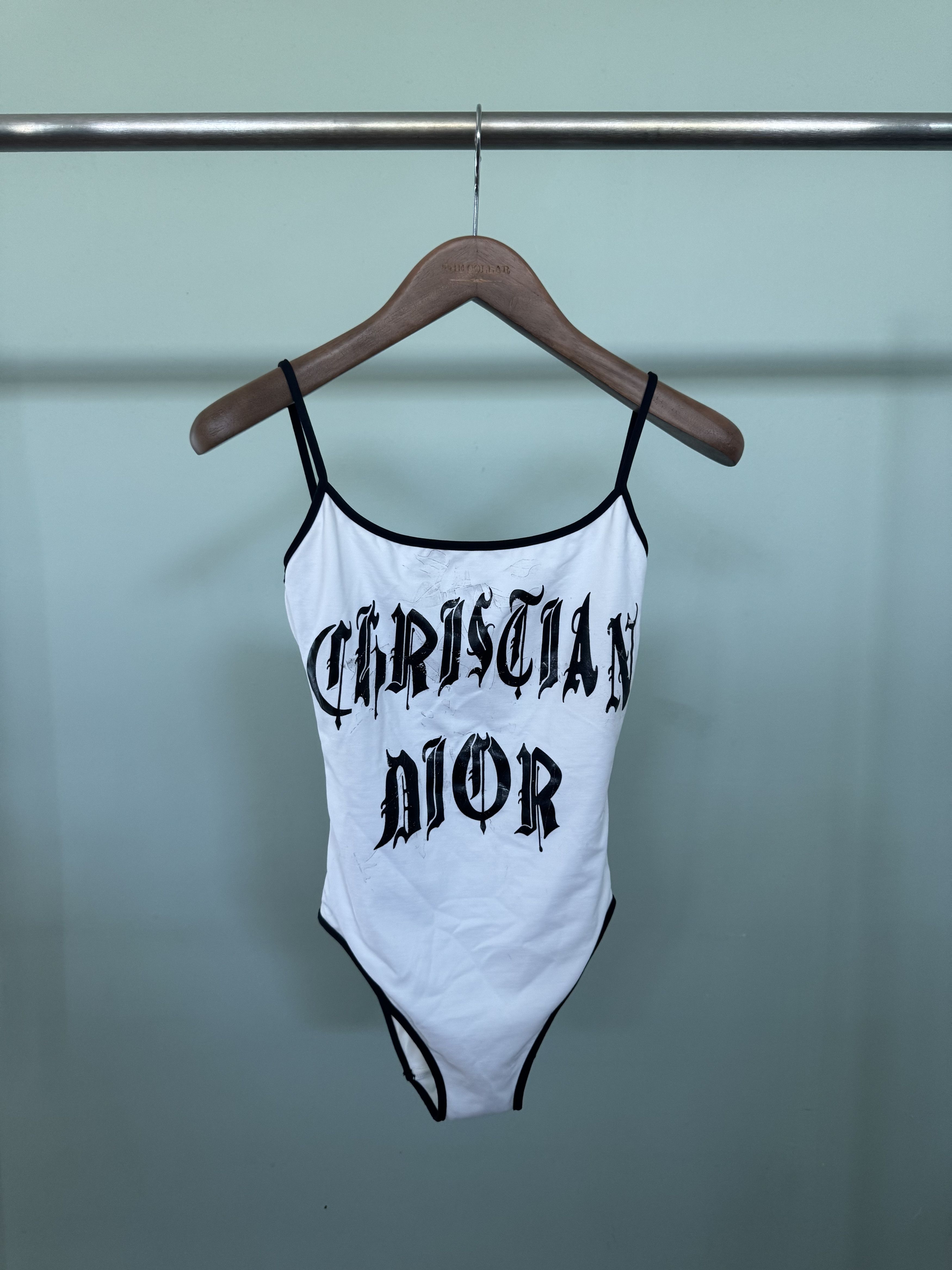 Dior CHRISTIAN DIOR BY JOHN GALLIANO SS02 GOTH PRINT SWIM SUIT Size M / US 6-8 / IT 42-44 - 5 Thumbnail