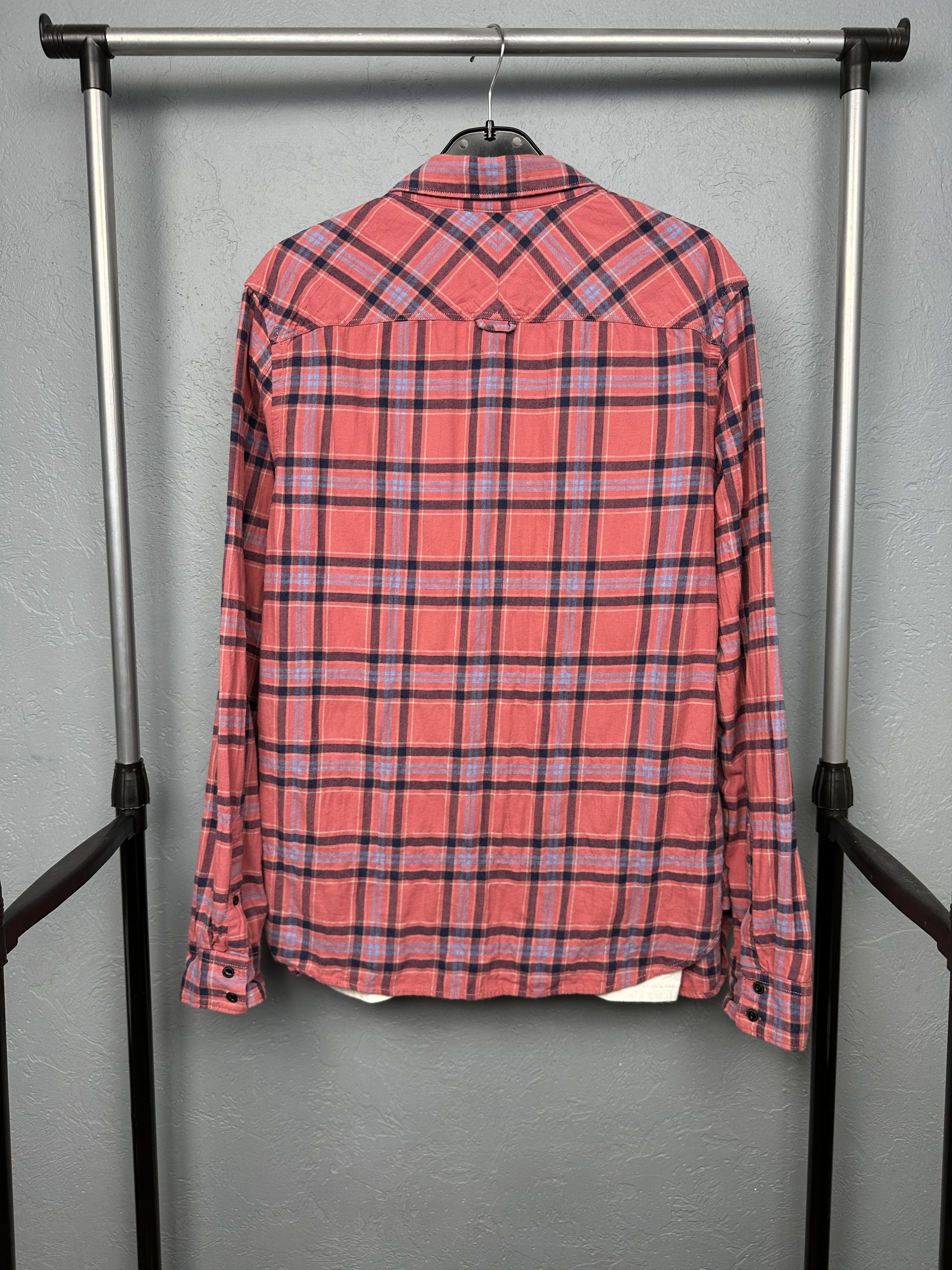 Allsaints Allsaints Mens Delaware Flannel Plaid Shirt Size US L / EU 52-54 / 3 - 5 Thumbnail