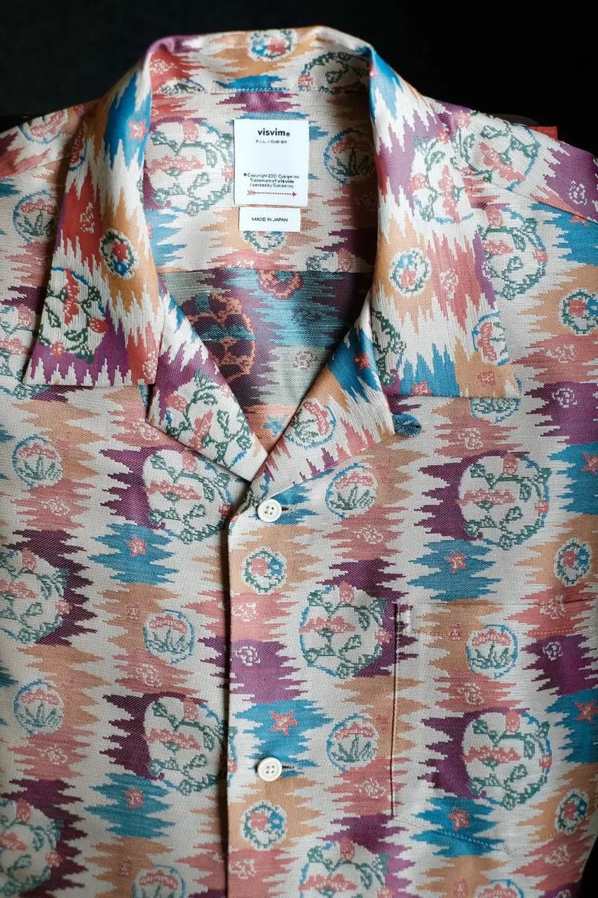 Visvim SS26 Crosby Shirt S/S Jacquard Size US XXL / EU 58 / 5 - 4 Thumbnail