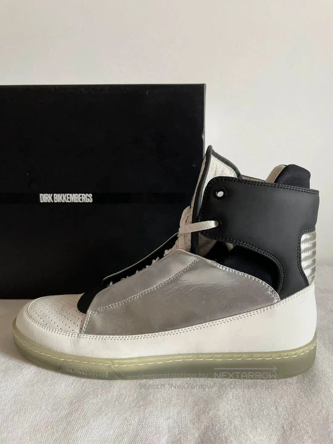 Dirk Bikkembergs Dirk Bikkembergs Retro Basketball Sneakers Size 4. Size US 7 / EU 40 - 4 Thumbnail