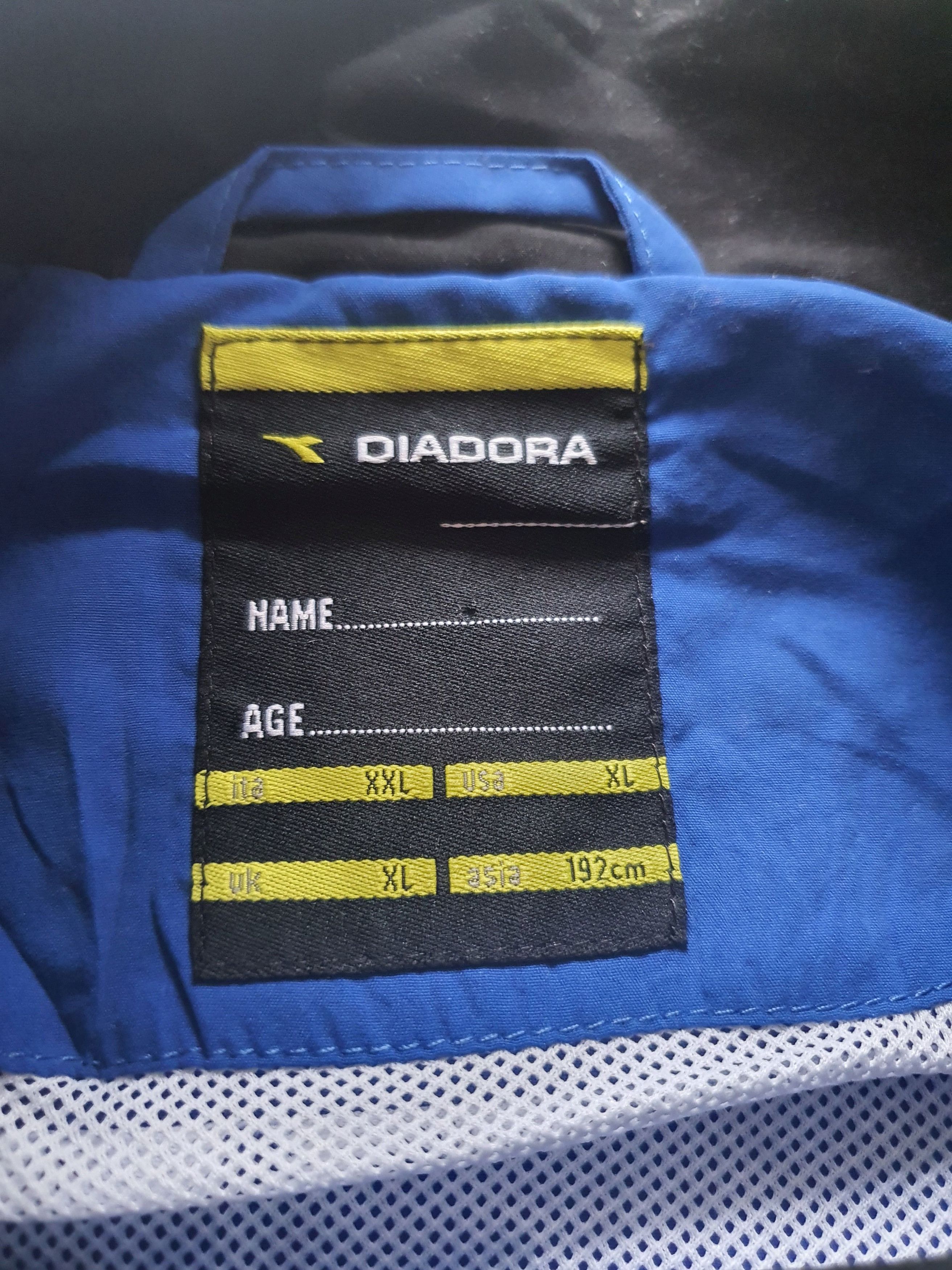 Diadora Vintage (1990s) Tracksuit Top Jacket - Italy Military Size US XXL / EU 58 / 5 - 4 Thumbnail