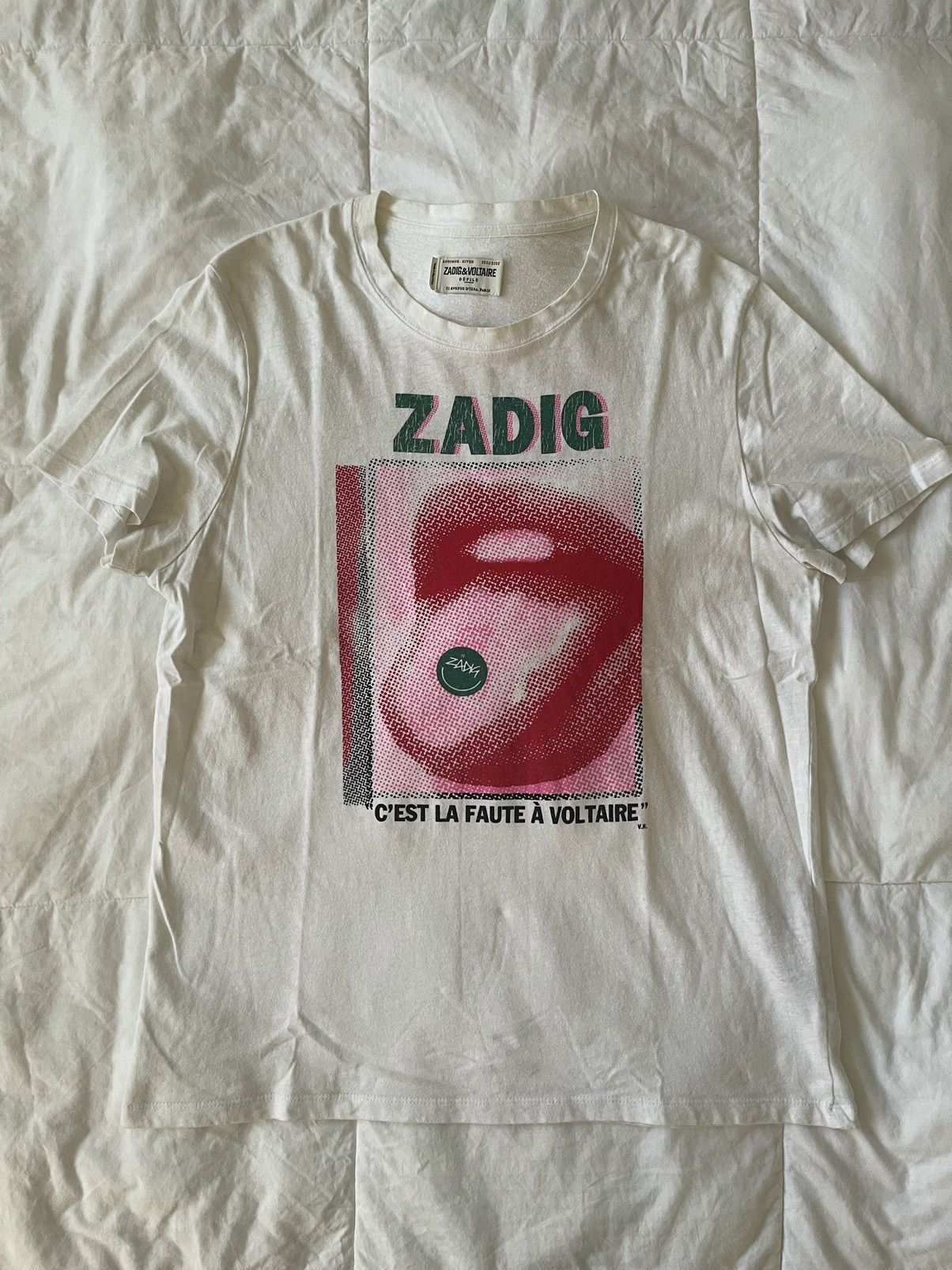 Zadig & Voltaire ZADIG & VOLTAIRE Men T-Shirts JMTS01659 103