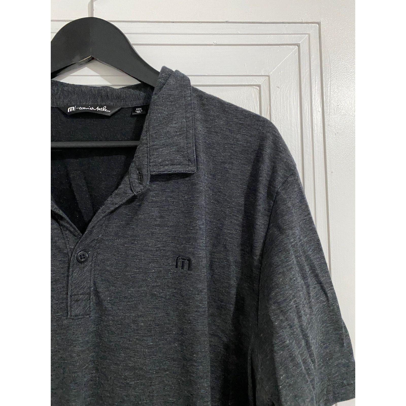 TravisMathew TravisMathew Dark Gray Golf Polo Men's Size 3XL Size US XXL / EU 58 / 5 - 3 Thumbnail