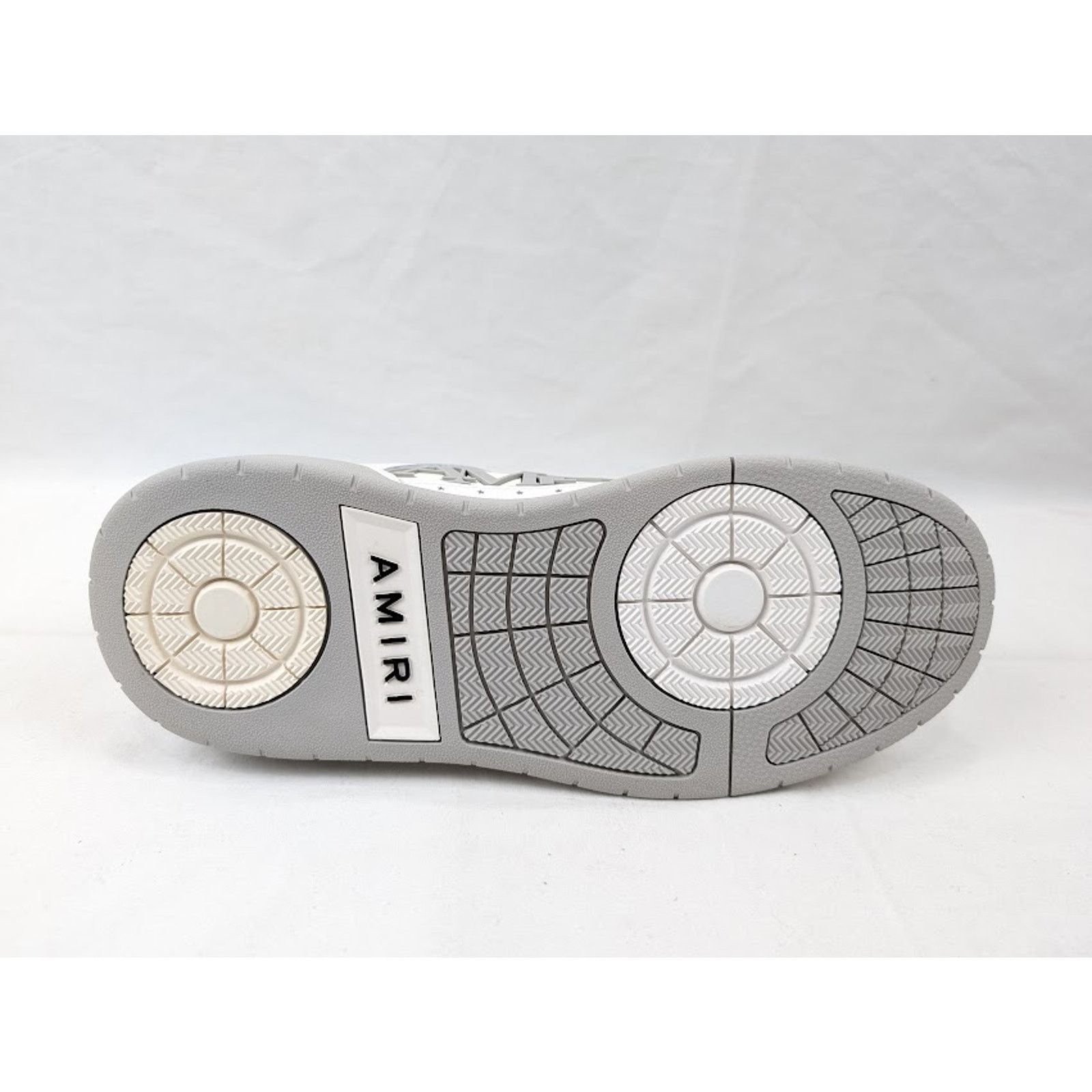 Amiri o1rshd1 Classic Low-Top Sneakers in White Grey Size US 12 / EU 45 - 9 Thumbnail