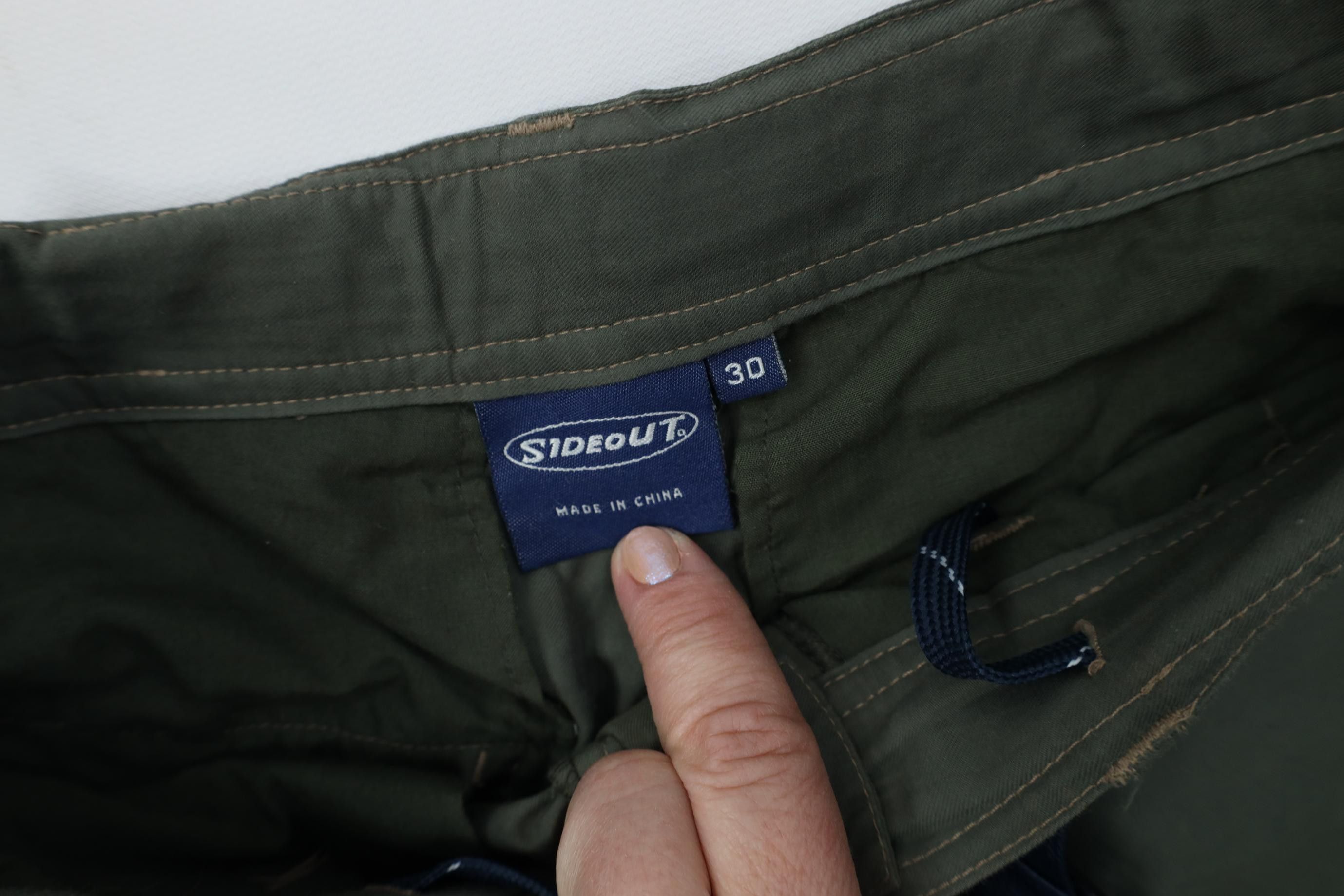 Vintage Vintage 90s Y2K Streetwear Convertible Wide Leg Cargo Pants Size US 30 / EU 46 - 9 Thumbnail