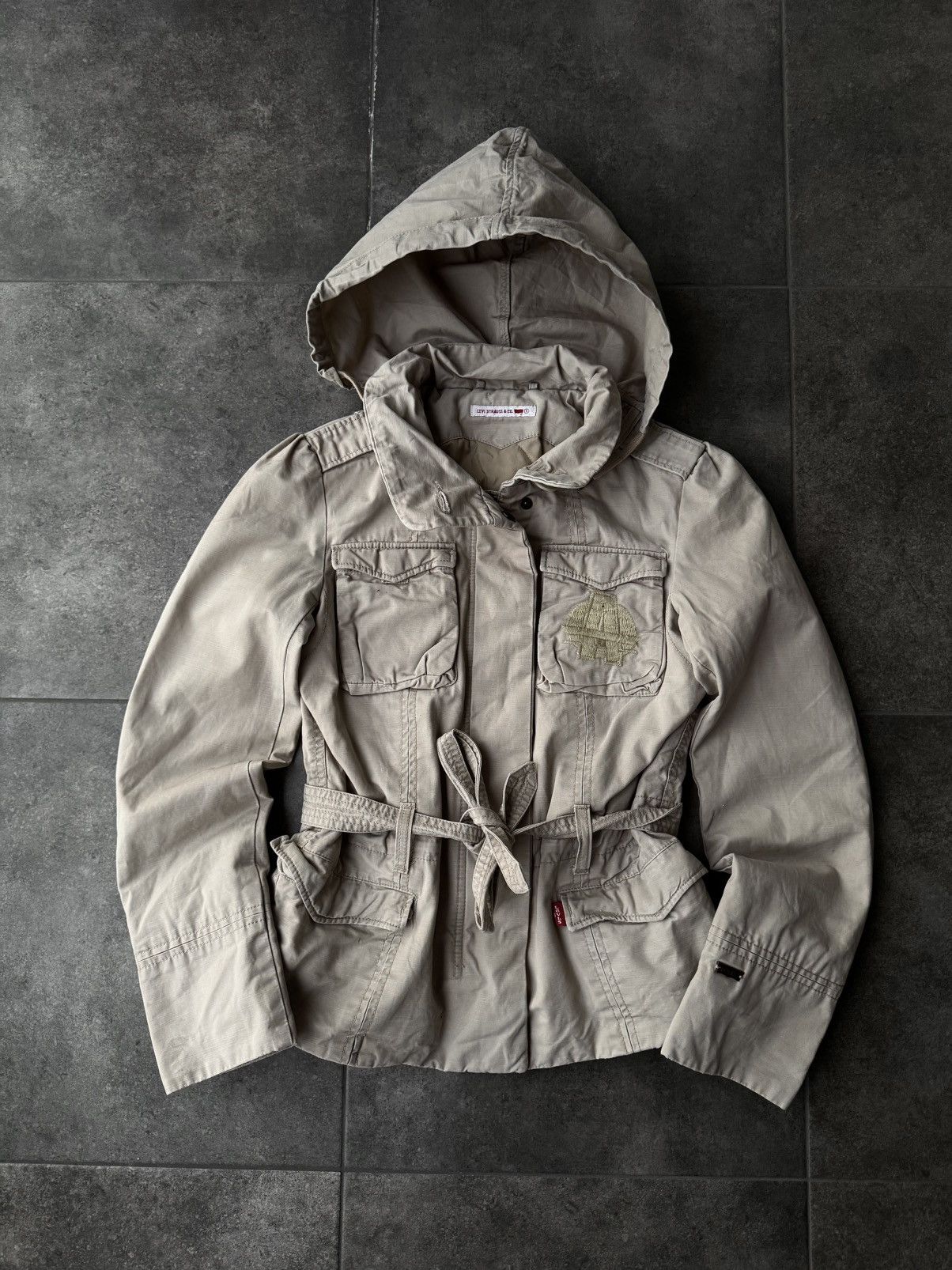 If Six Was Nine Vintage Levis Jacket Utility Style Avantgarde Y2K Size S / US 4 / IT 40 - 2 Thumbnail