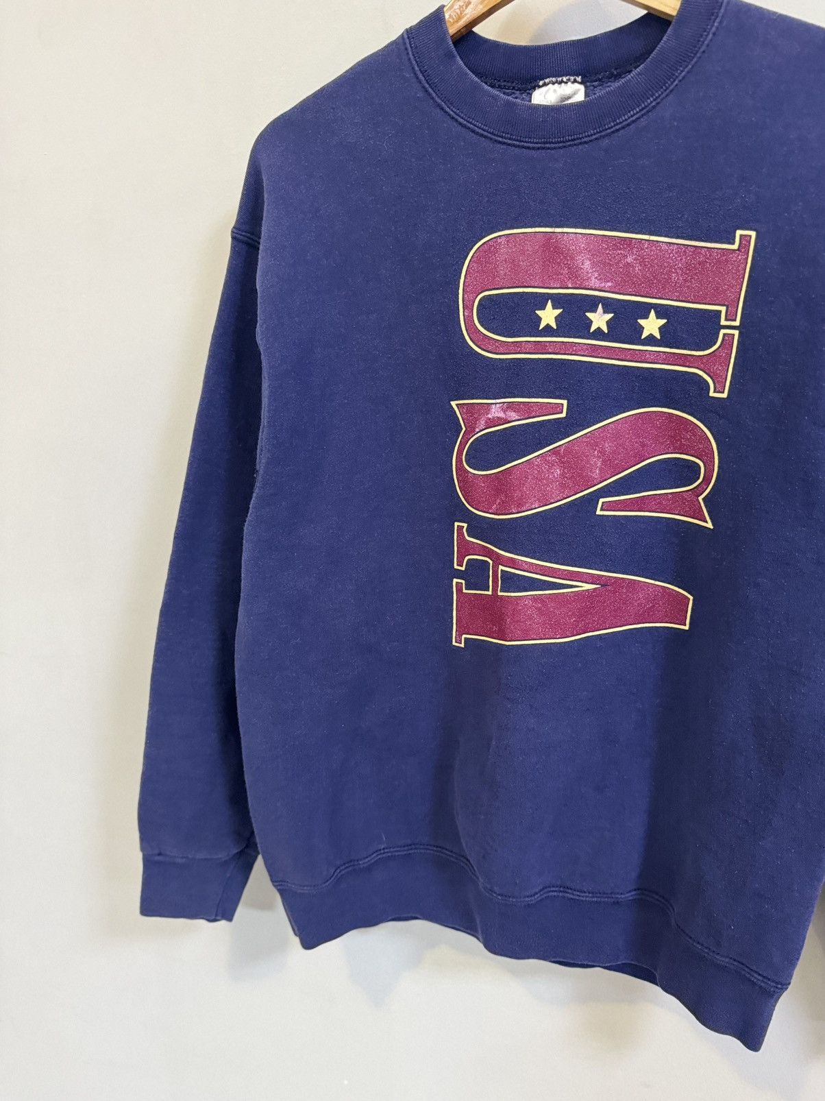 Fruit Of The Loom × Vintage Vintage USA 80s sweatshirt Size US L / EU 52-54 / 3 - 4 Thumbnail