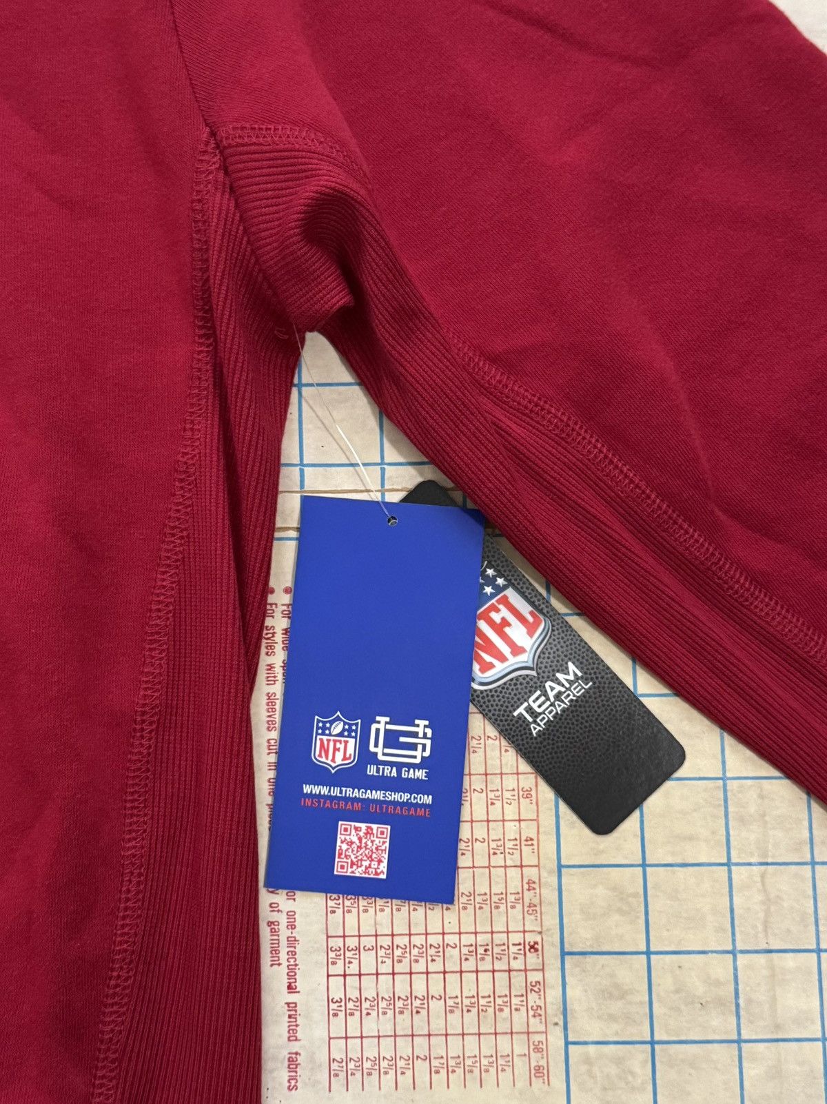 NFL NWT NFL Team Apparel San Francisco 49ers Hoodie Size Large Size US L / EU 52-54 / 3 - 6 Thumbnail