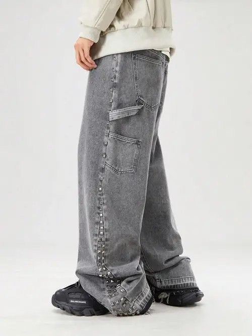 Jean Loose fit Vintage Jeans Denim Size US 32 / EU 48 - 3 Thumbnail
