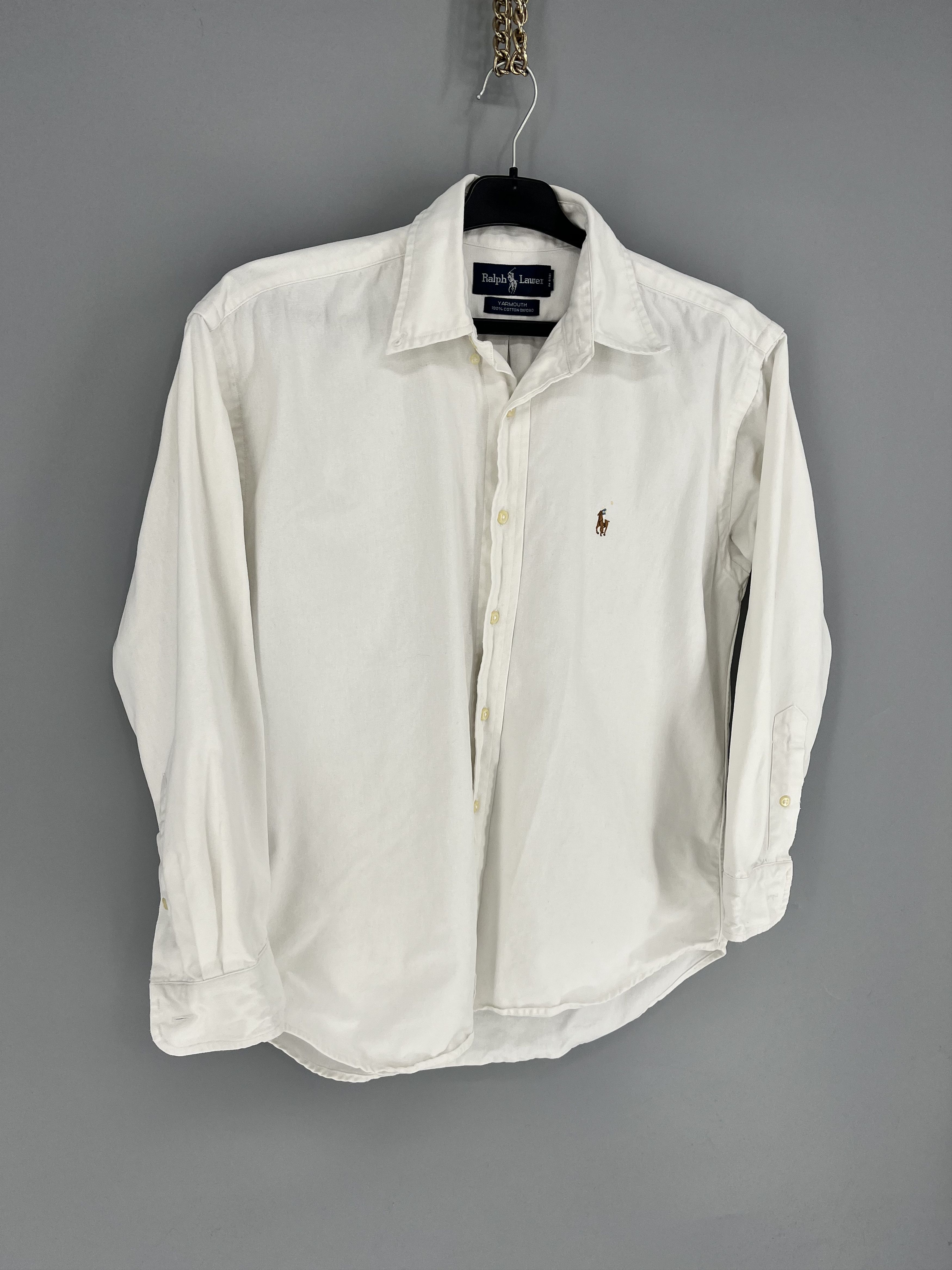 Polo Ralph Lauren Vintage White Shirt Polo Ralph Lauren Size S Rare Size US XS / EU 42 / 0 - 2 Thumbnail