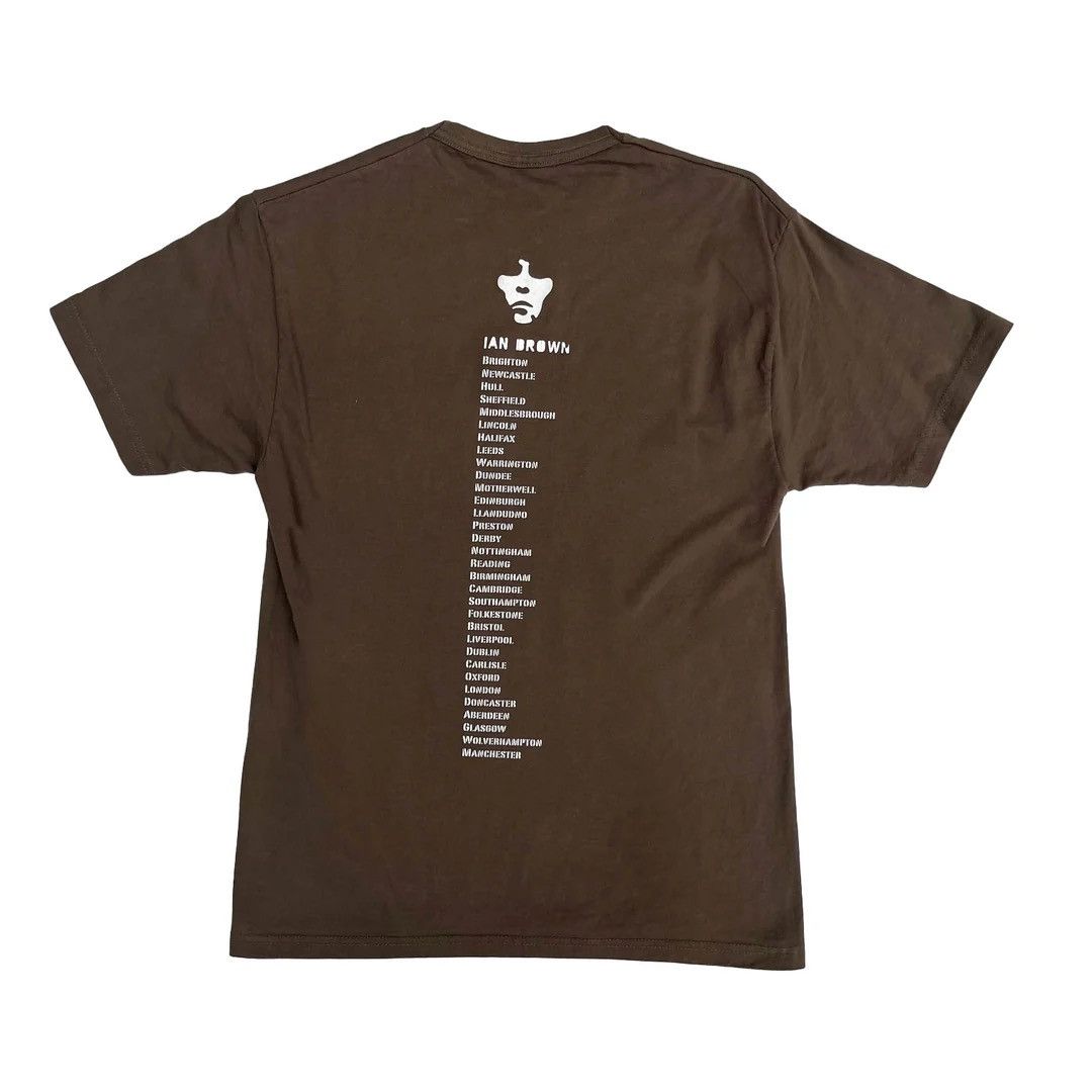 Band Tees × Vintage Ian Brown 2000 Vintage UK Tour Band Stone Roses T-Shirt Size US M / EU 48-50 / 2 - 2 Thumbnail