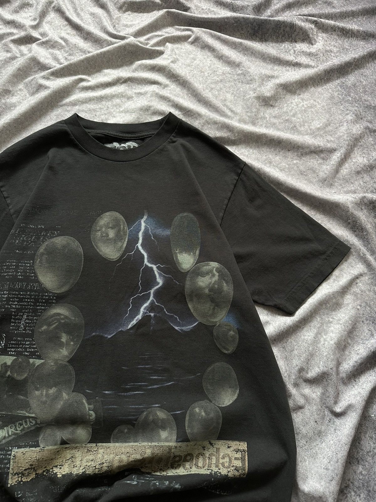 Travis Scott Travis Scott Utopia Black Delestro 2023 Tour Merch Shirt Size US M / EU 48-50 / 2 - 9 Thumbnail