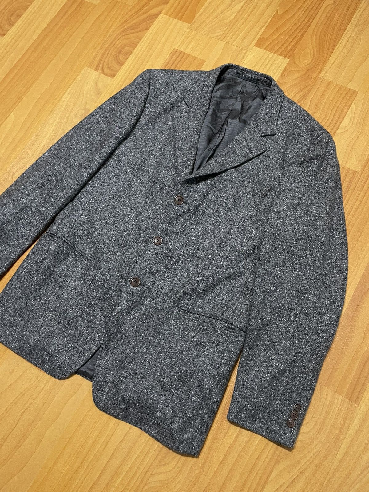 Ermenegildo Zegna Ermenegildo Zegna Cashmere Blazer Jacket Large Soft Coat Size 52R - 3 Thumbnail