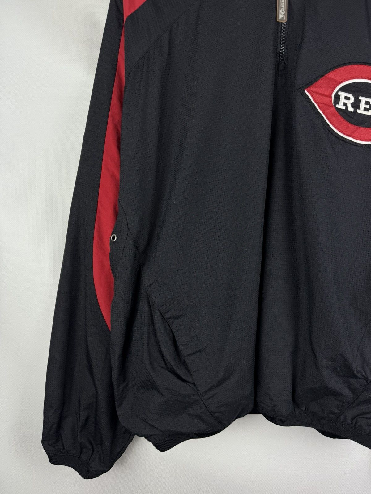 Majestic Majestic Cincinnati Reds Vintage Men’s Anorak Jacket Size M Size US M / EU 48-50 / 2 - 8 Thumbnail
