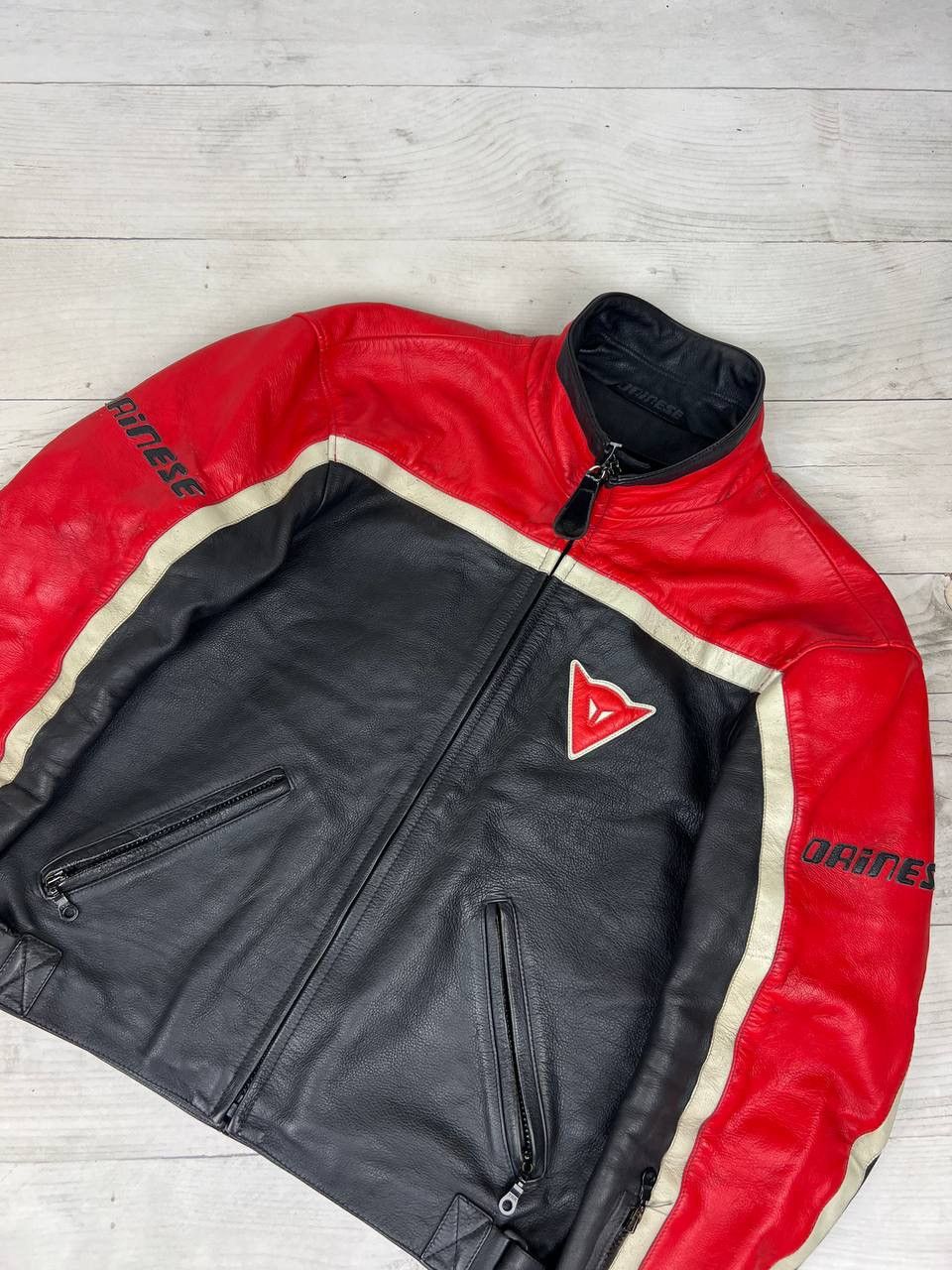 Dainese Vintage Dainese Racing Leather Jacket Moto Size US M / EU 48-50 / 2 - 2 Thumbnail