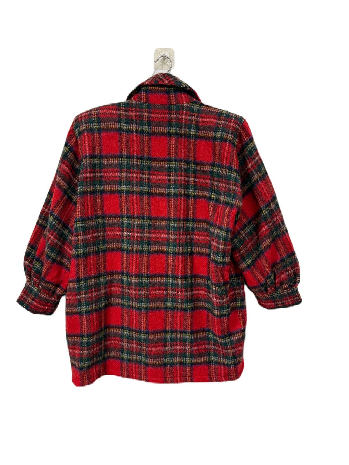 Yves Saint Laurent Vintage YSL Diffusion Femmes Buttonless Wool Double Pocket Size M / US 6-8 / IT 42-44 - 6 Thumbnail
