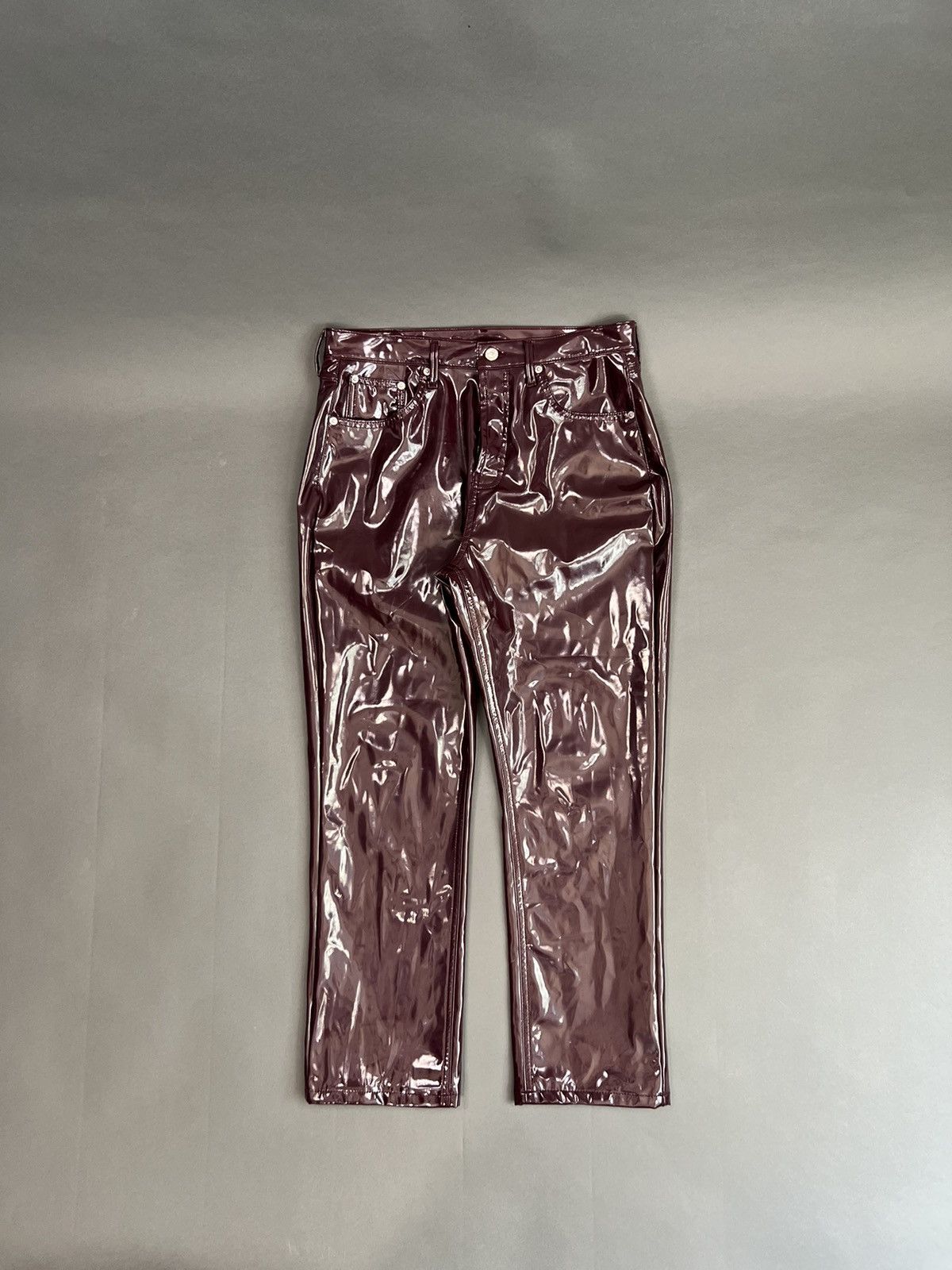 Topshop VTG Y2K grunge utility Topshop Tall cargo parachute pants 12