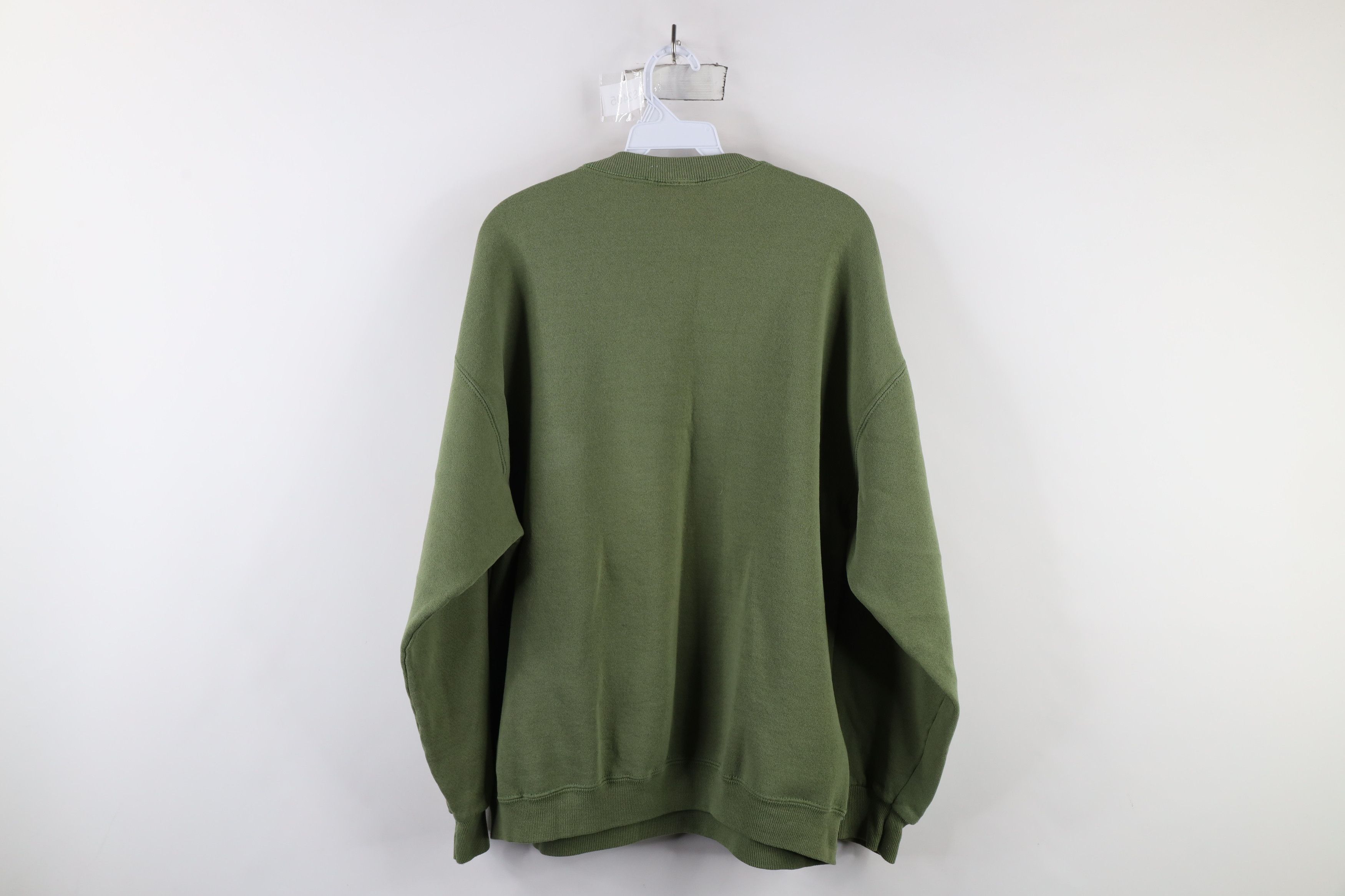 Vintage Vintage 90s Streetwear Nature Deer Cabin Woods Sweatshirt Size XXL / US 16-18 / IT 52-54 - 11 Thumbnail