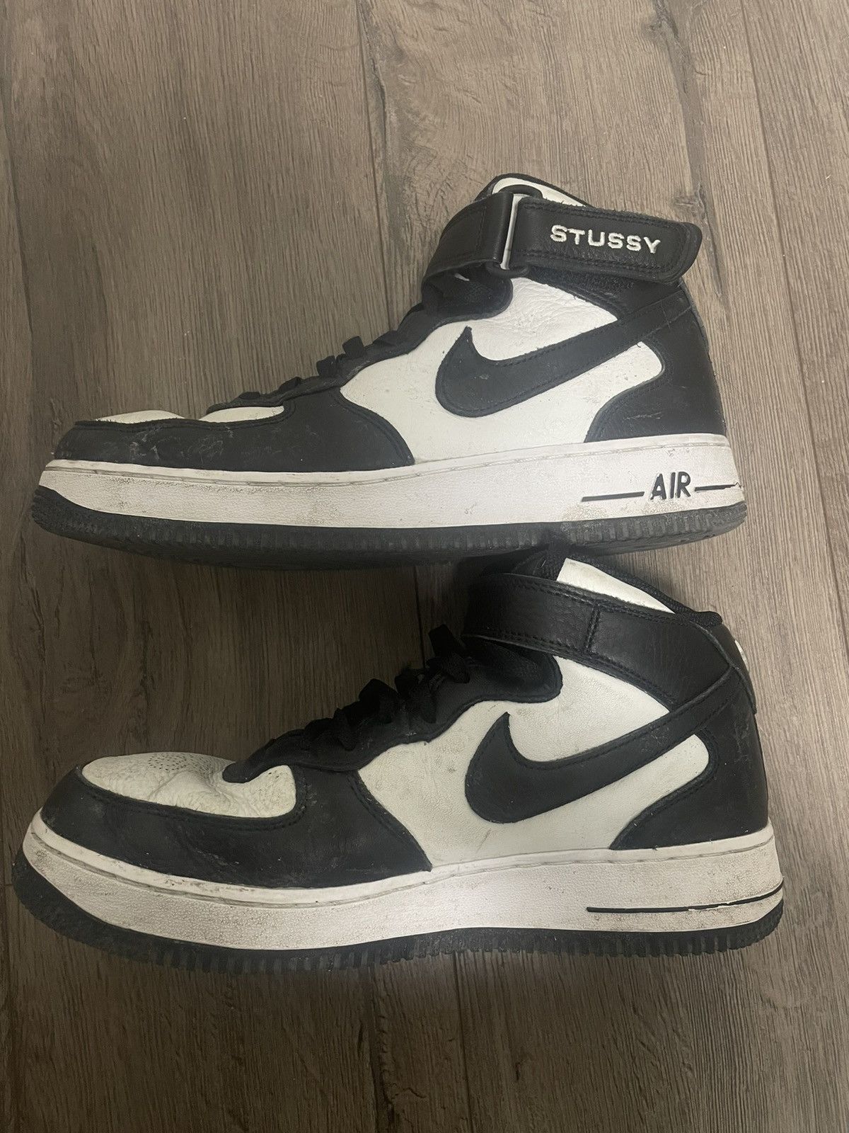 Nike × Stussy Nike x Stussy Air Force 1s Size US 8.5 / EU 41-42 - 1 Thumbnail