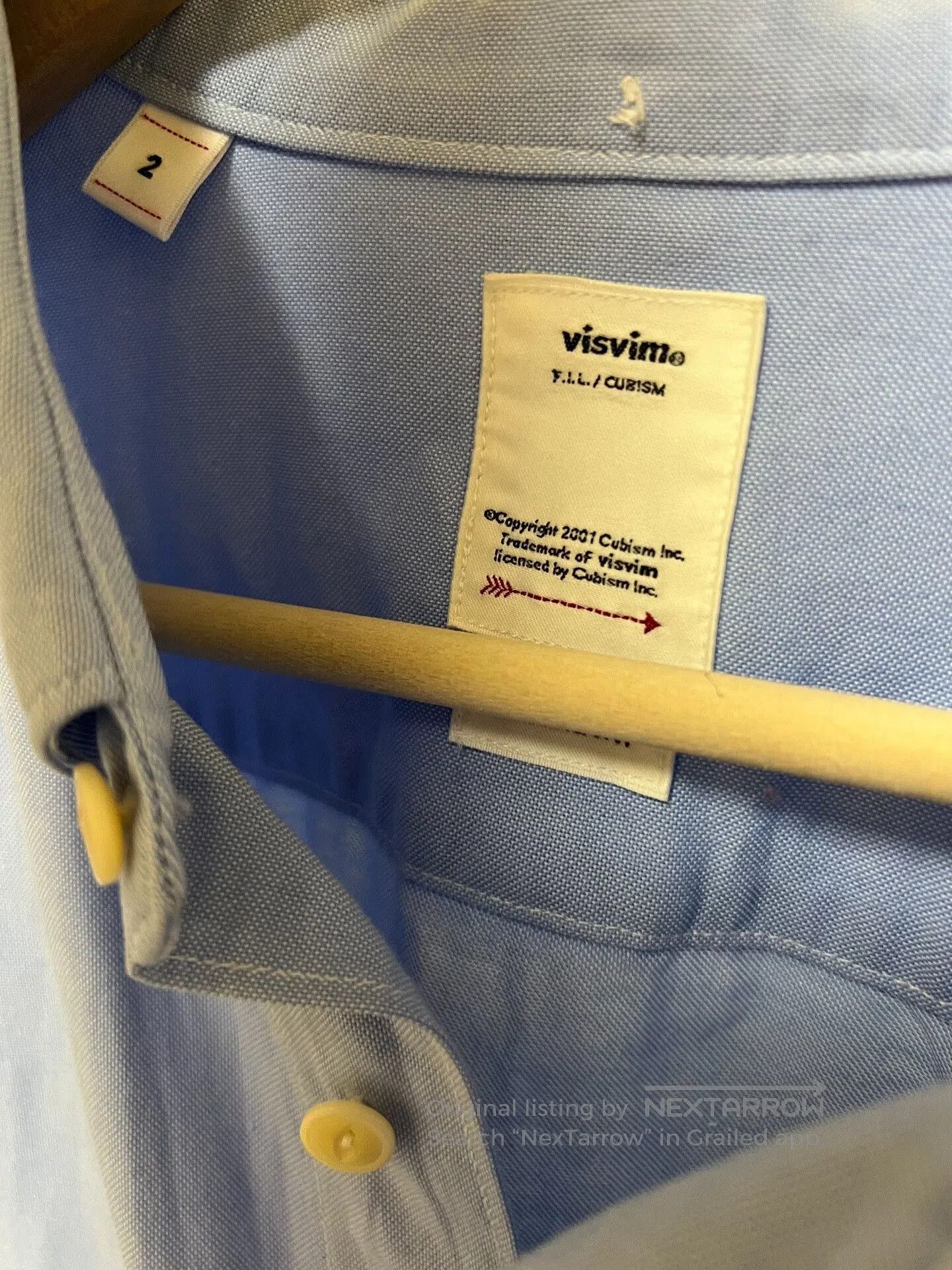 Visvim VISVIM 19SS Spot Lungta Shirt Stars. Size US M / EU 48-50 / 2 - 4 Thumbnail