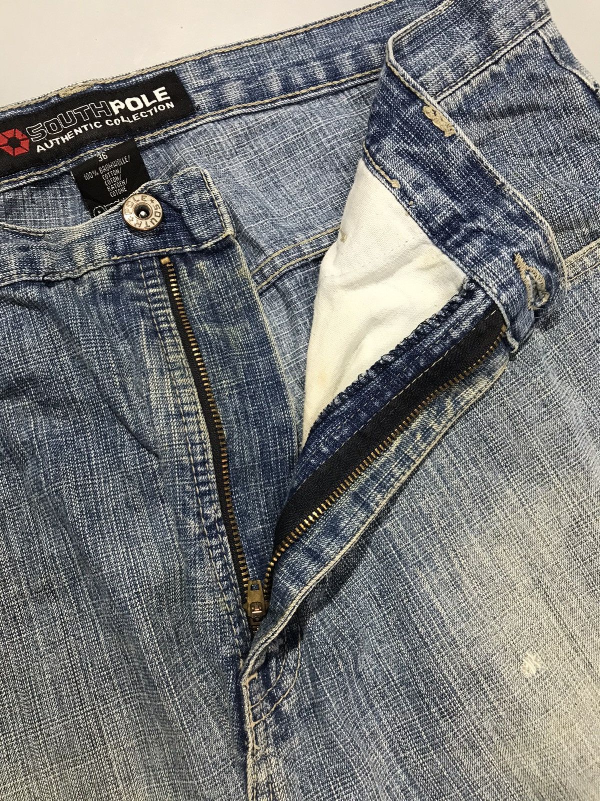 Southpole Vintage Southpole damaged denim Size US 36 / EU 52 - 6 Thumbnail