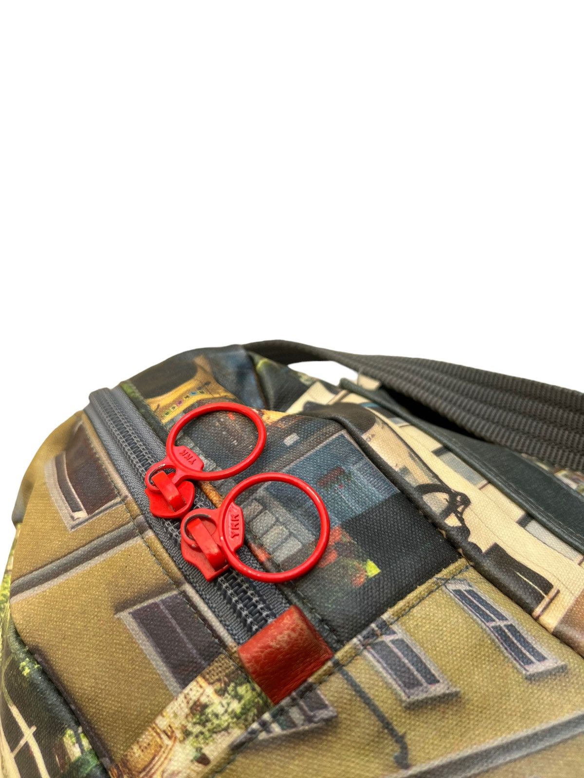 Vintage Arukan Japan Tarpaulin Printed Backpack Size ONE SIZE - 16 Thumbnail