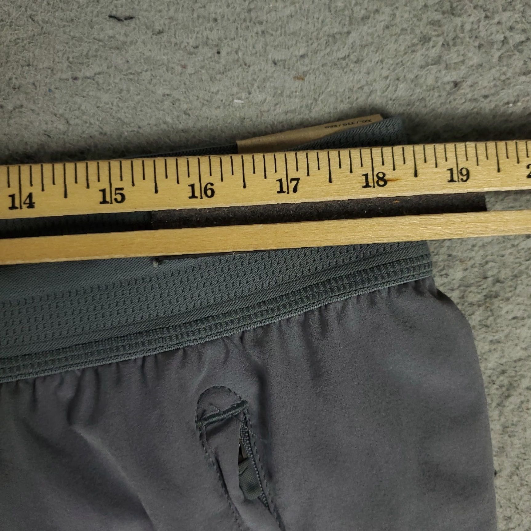 Nike Nike Shorts Mens 2XL Gray Dri Fit Active Athletic Training Flex Rep Lace Tie Size US 39 - 3 Thumbnail