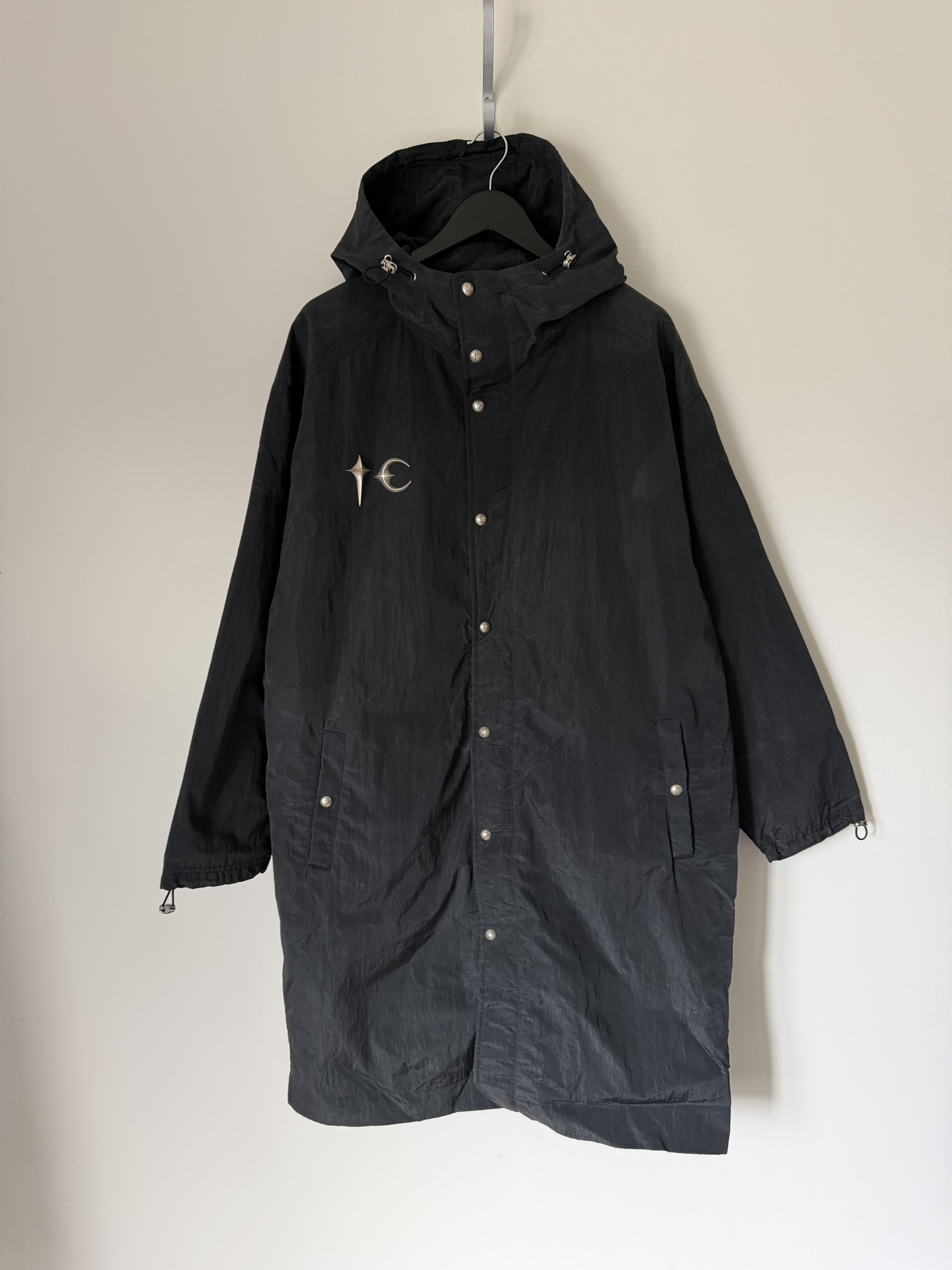 Thug Club Thug Club Scarred Double Sheltering Poncho Jacket in Black Size US M / EU 48-50 / 2 - 1 Thumbnail