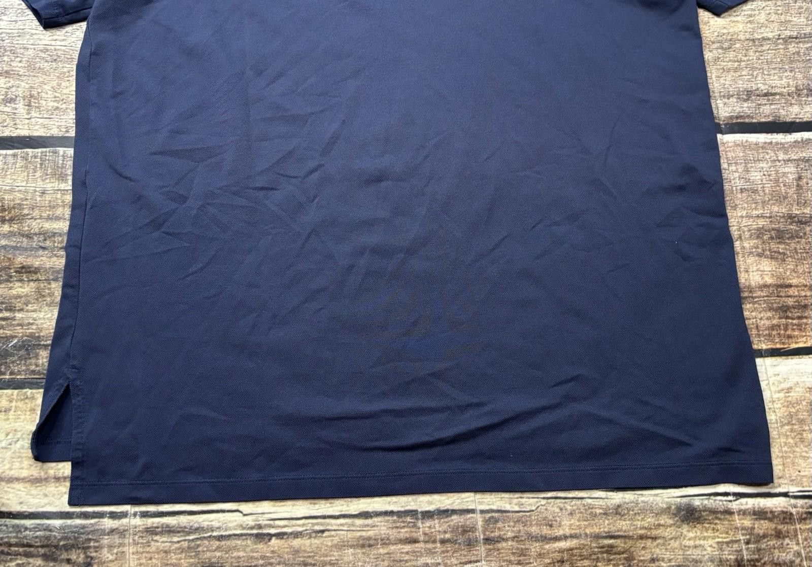 RLX Ralph Lauren RLX Ralph Lauren Polo Shirt Mens Large MGA Navy Golf Size US L / EU 52-54 / 3 - 9 Thumbnail